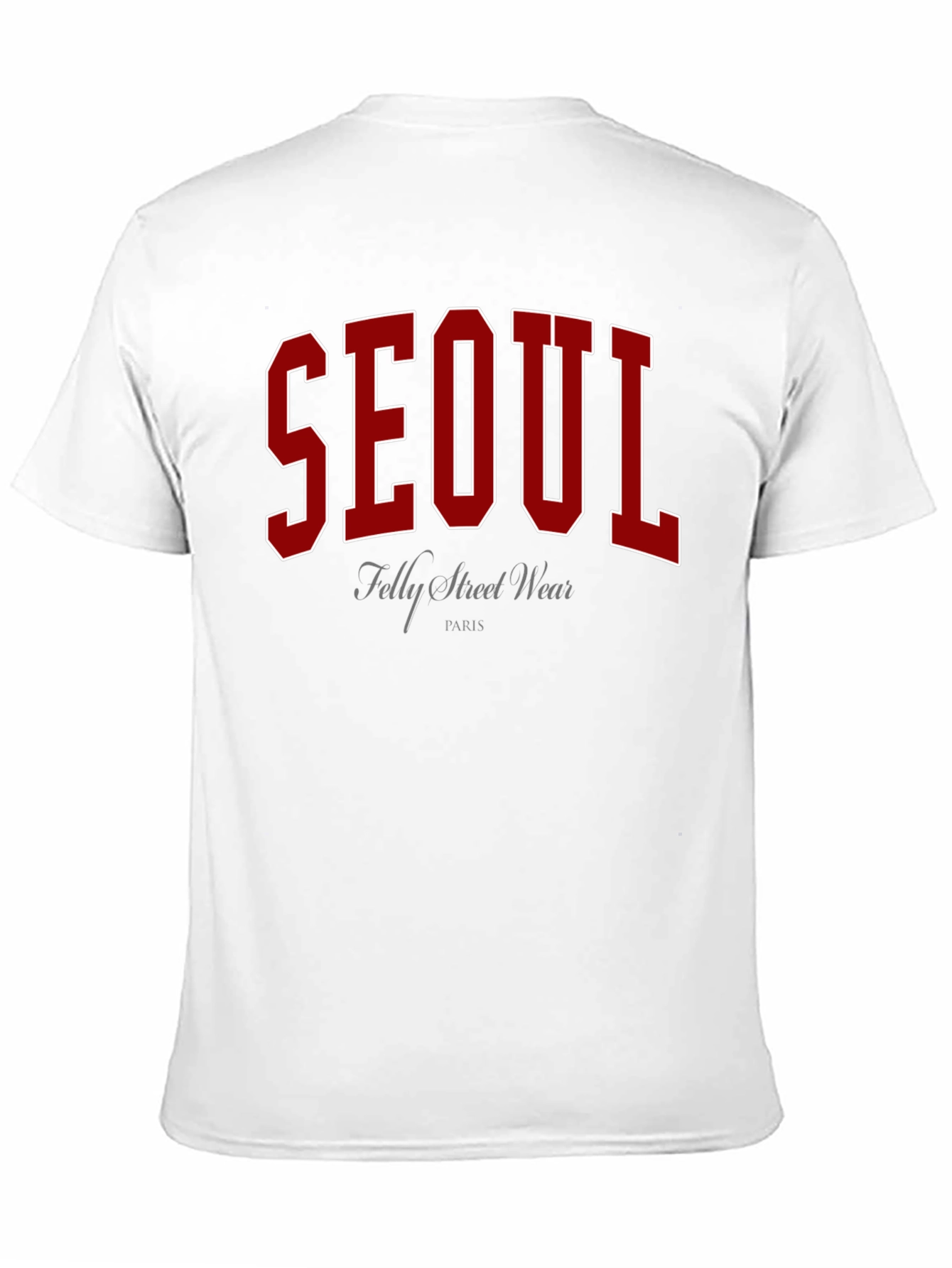 Seoul Graphic Print Black T-Shirt