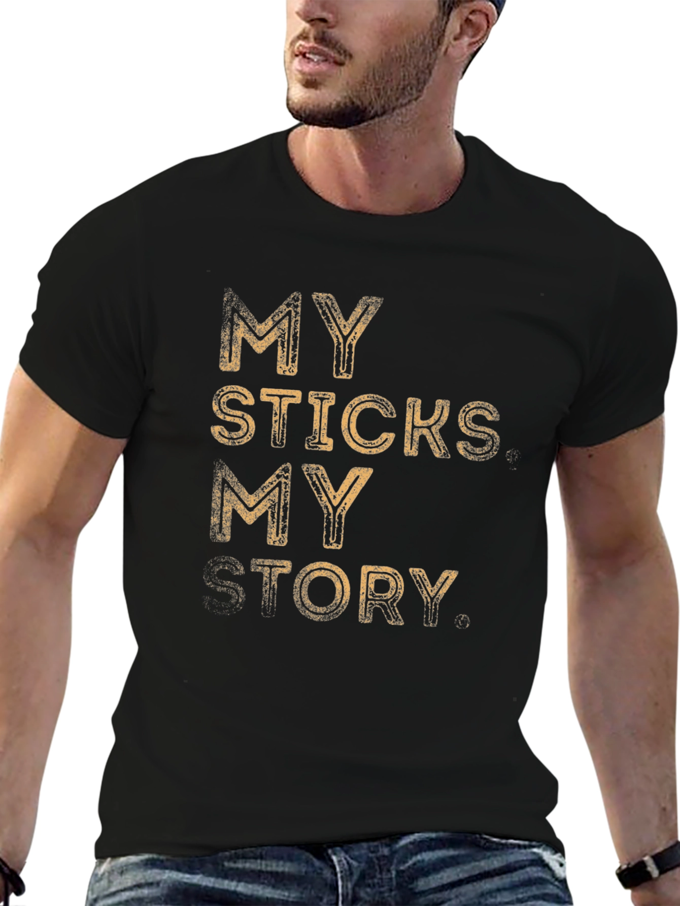 My Sticks My Story Graphic T-Shirt