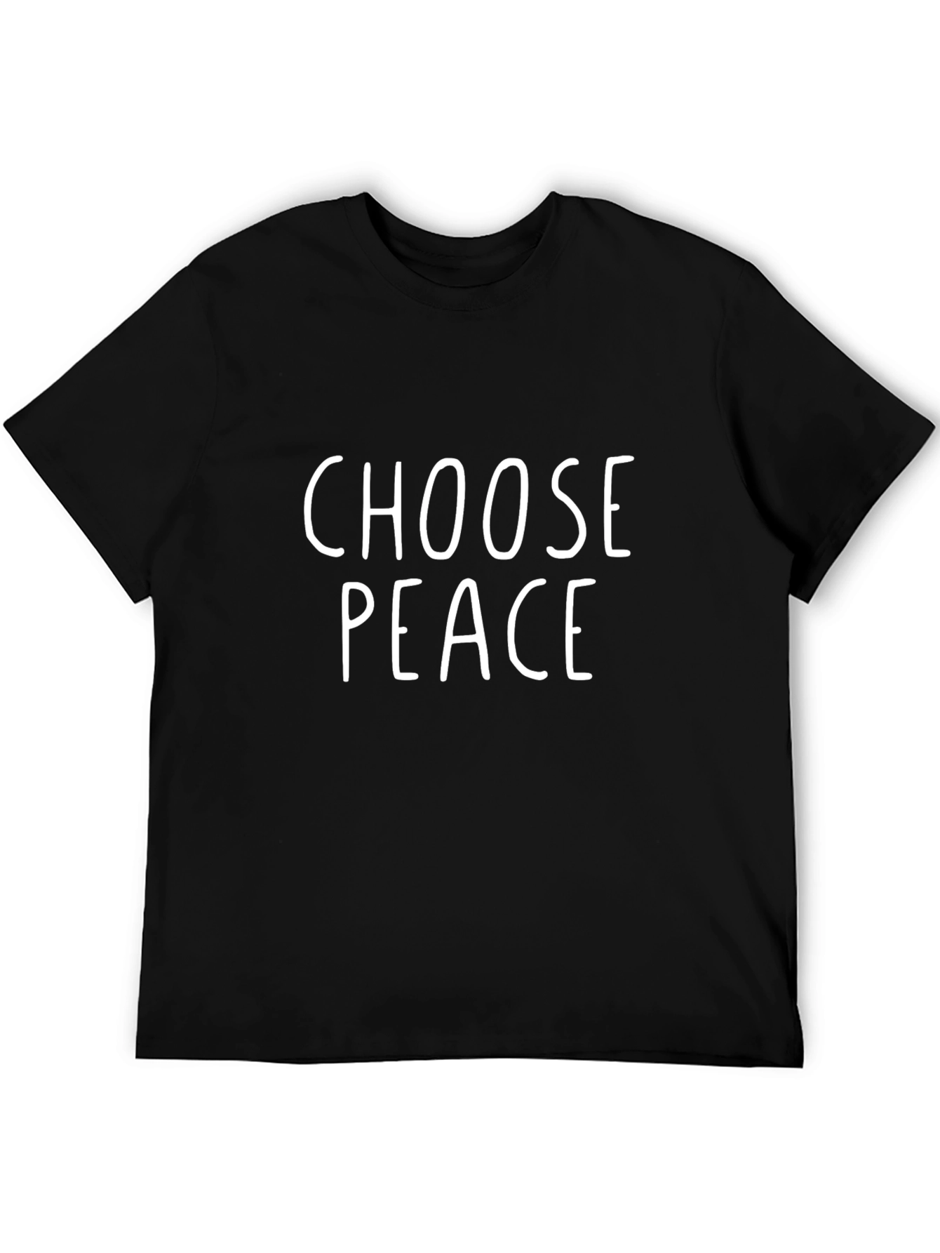 Choose Peace Graphic T-Shirt - Positive Message Tee