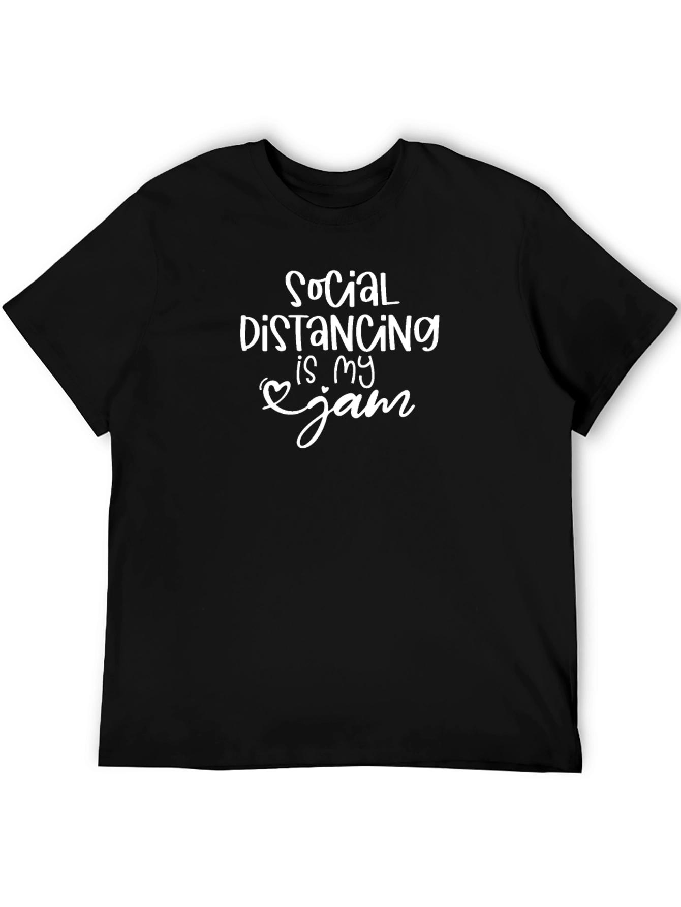 Social Distancing is My Jam Graphic T-Shirt