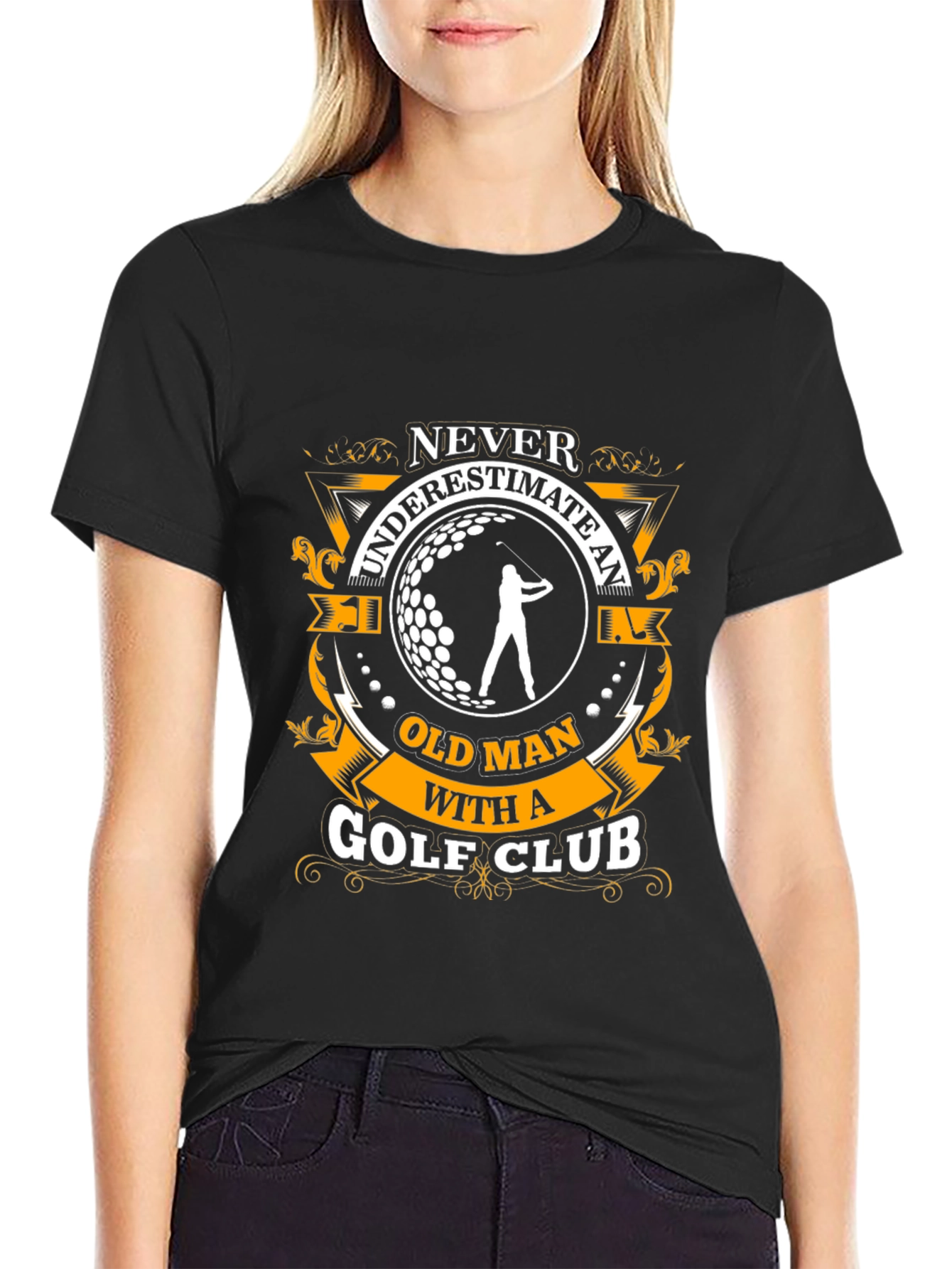 Golf Old Man T-Shirt