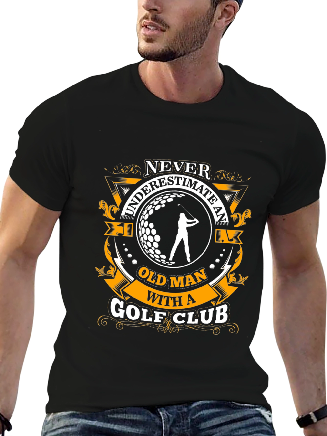Golf Old Man T-Shirt