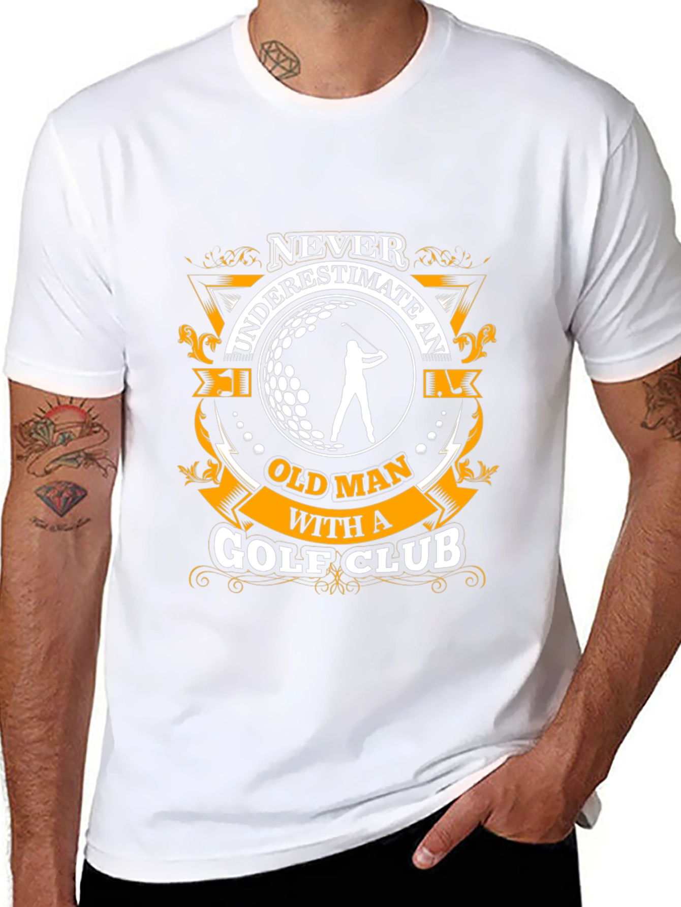 Golf Old Man T-Shirt