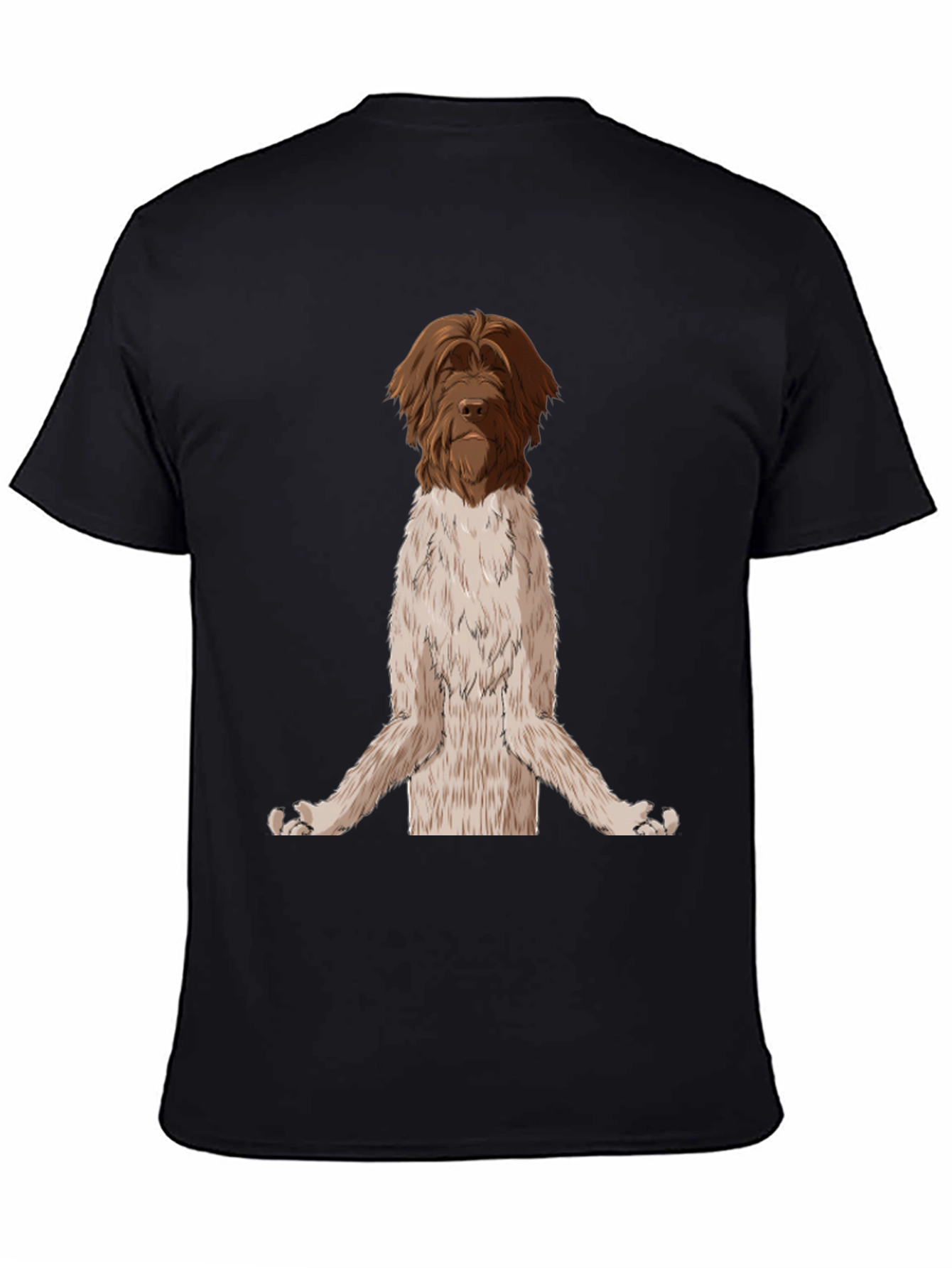 Zen Dog T-Shirt - Meditating Griffon