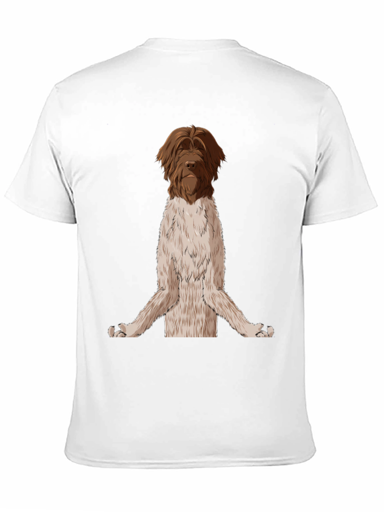Zen Dog T-Shirt - Meditating Griffon