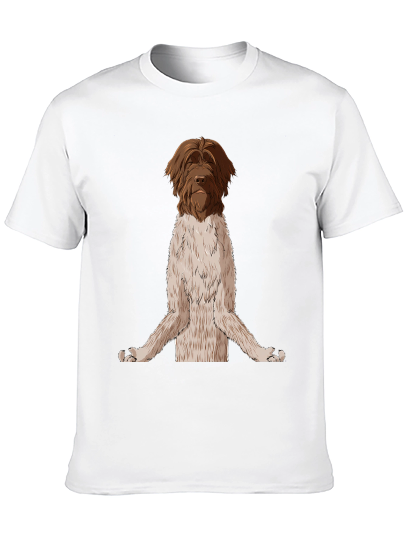 Zen Dog T-Shirt - Meditating Griffon