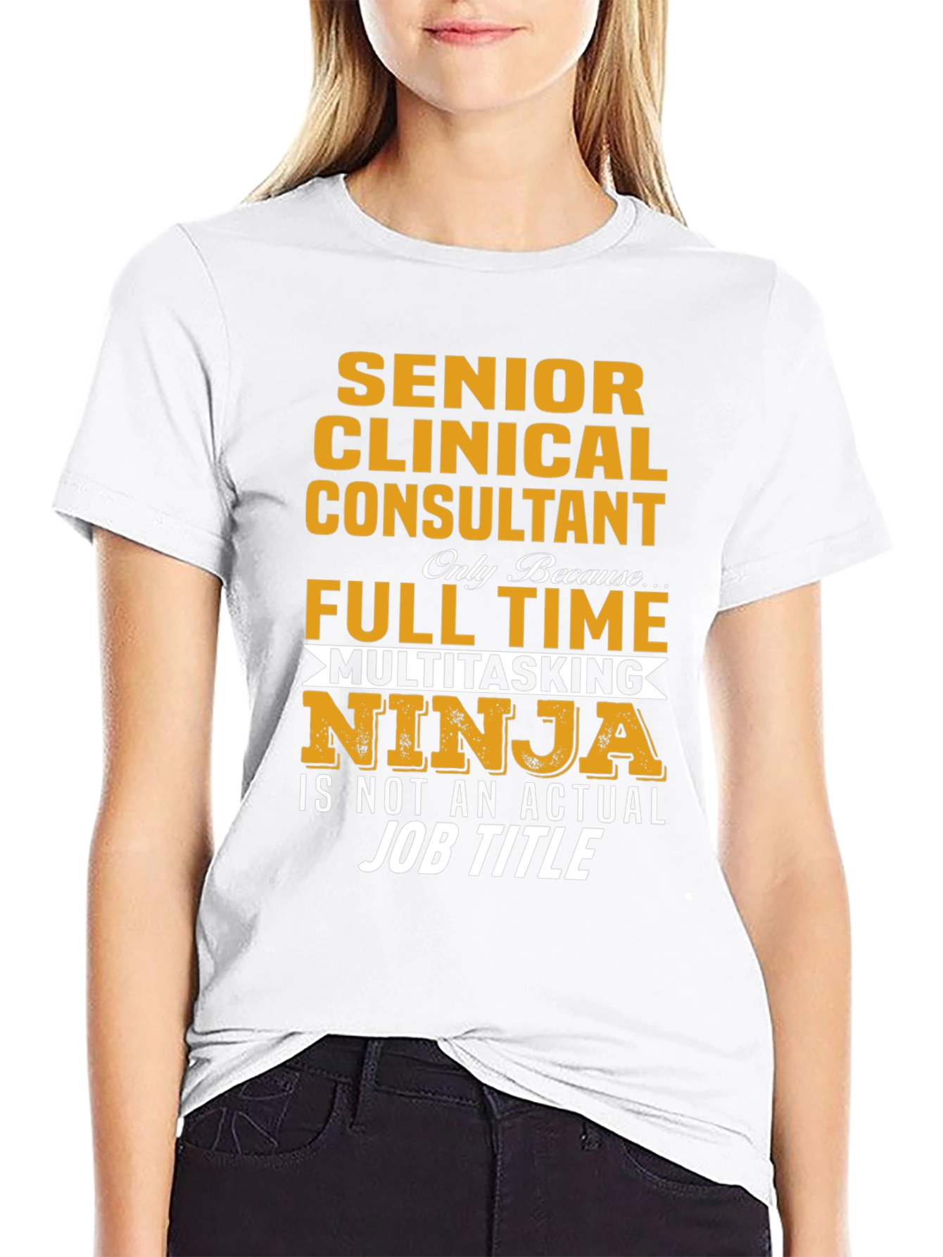 Senior Clinical Consultant Multitasking Ninja T-Shirt