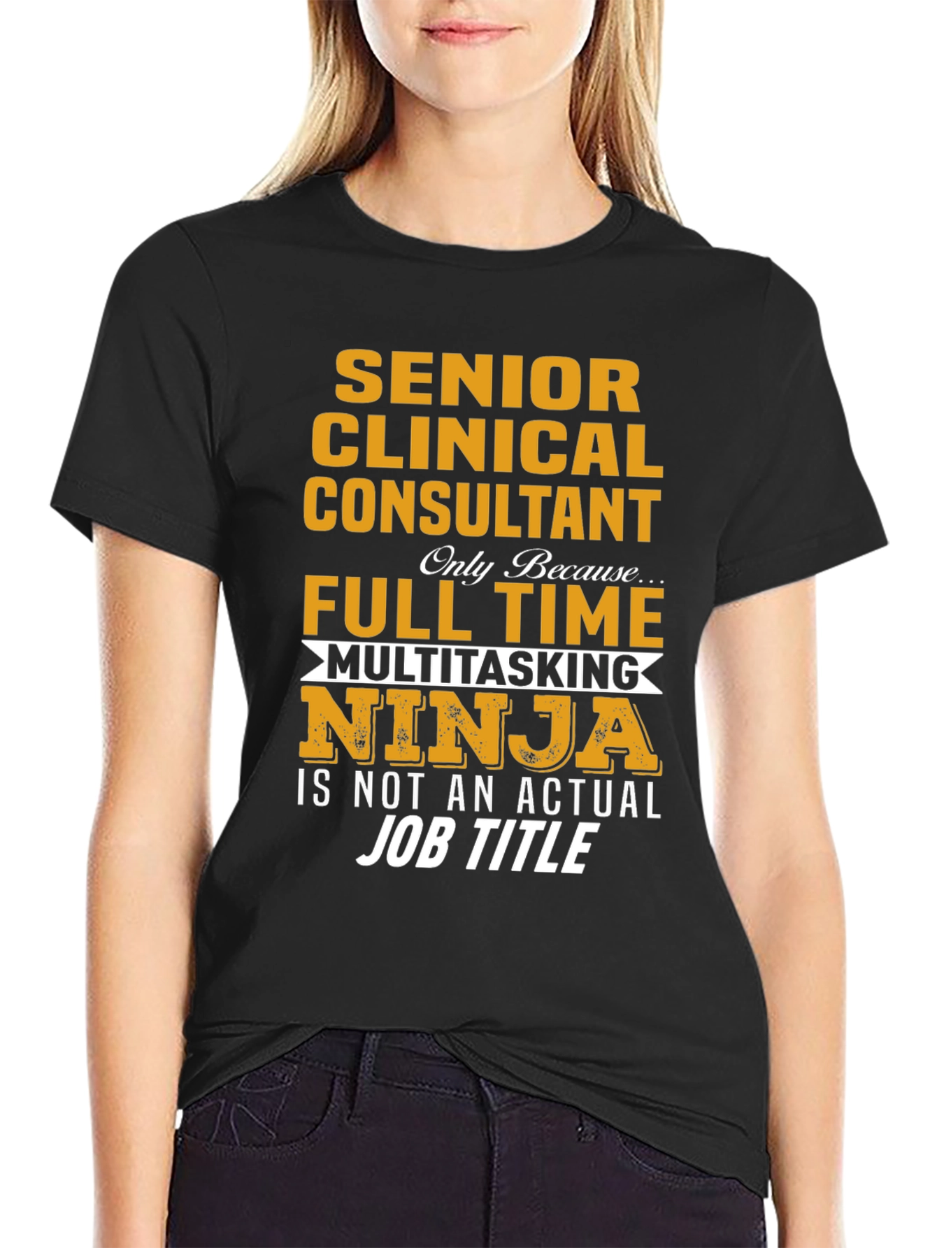 Senior Clinical Consultant Multitasking Ninja T-Shirt