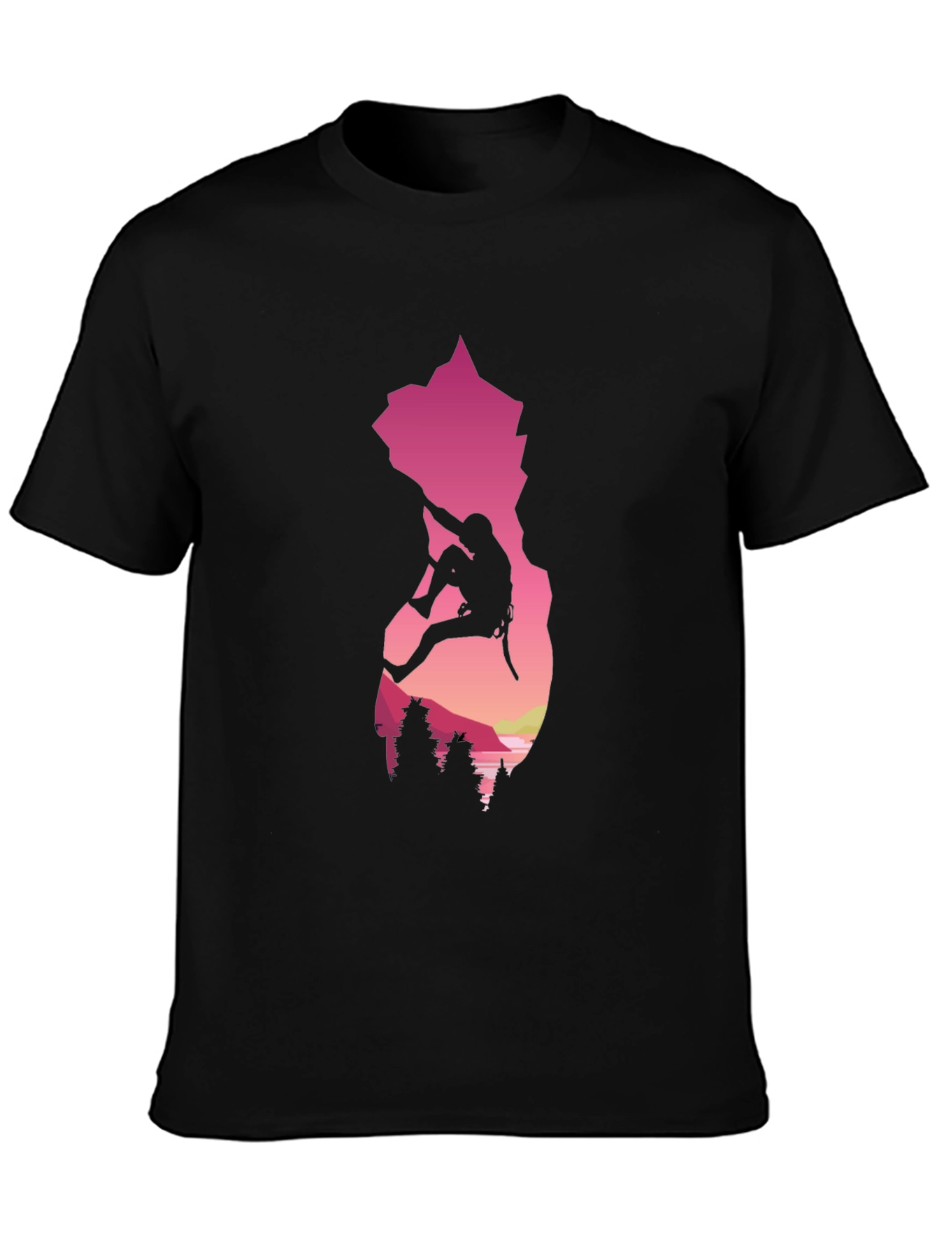 Rock Climbing Silhouette T-Shirt