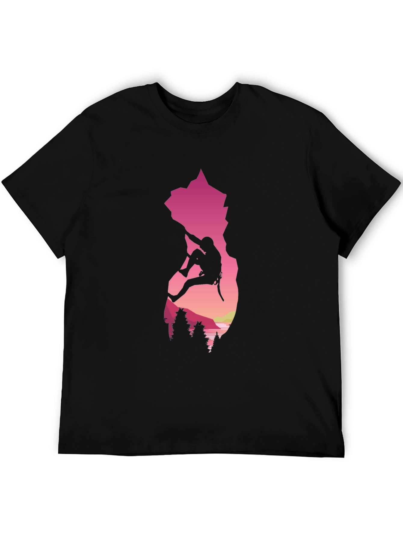 Rock Climbing Silhouette T-Shirt