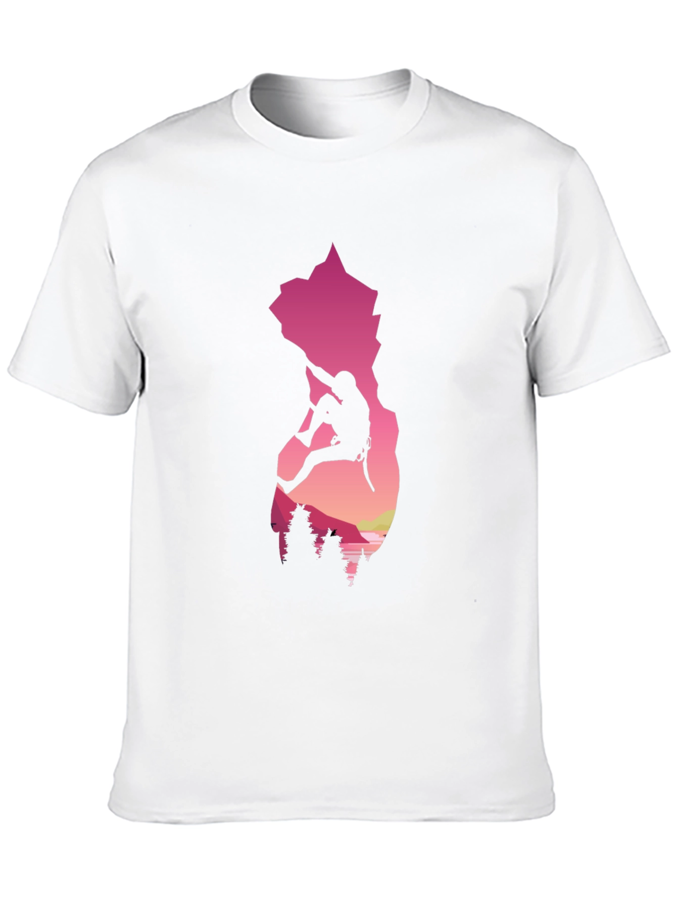 Rock Climbing Silhouette T-Shirt
