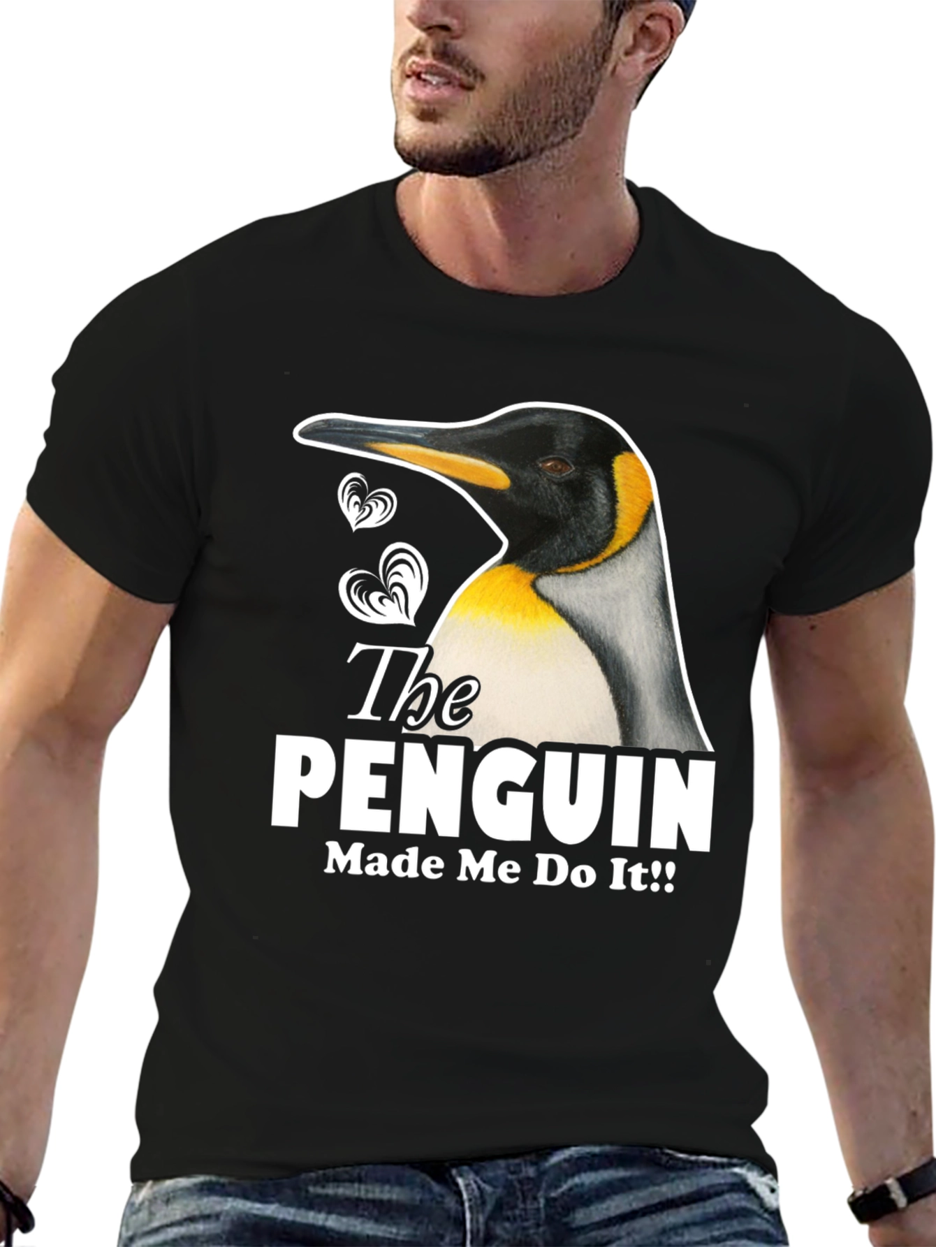 Penguin Made Me Do It T-Shirt