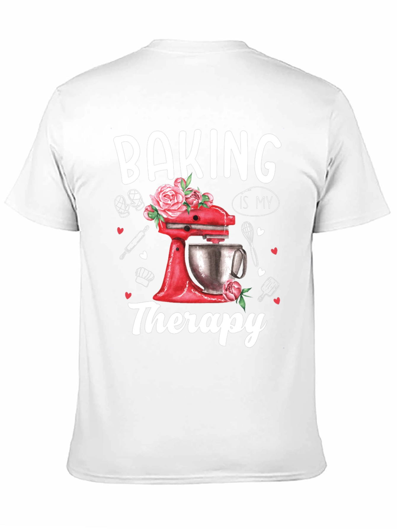 Baking is My Therapy Graphic T-Shirt