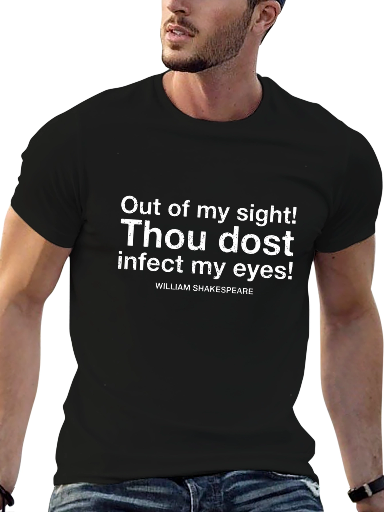 Shakespeare T-Shirt - Out of My Sight! Graphic Tee