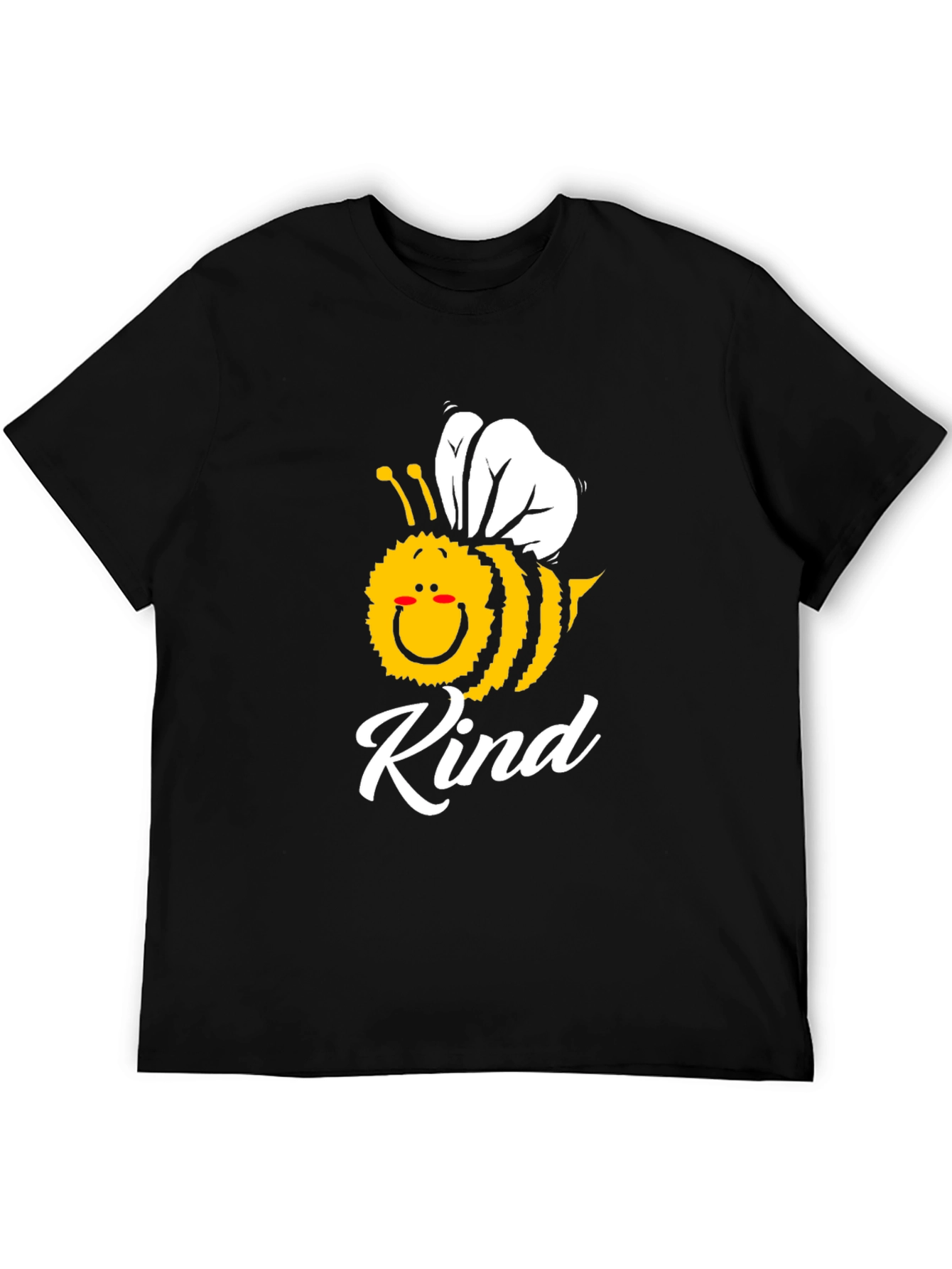 Bee Kind T-Shirt - Mens Black Graphic Tee