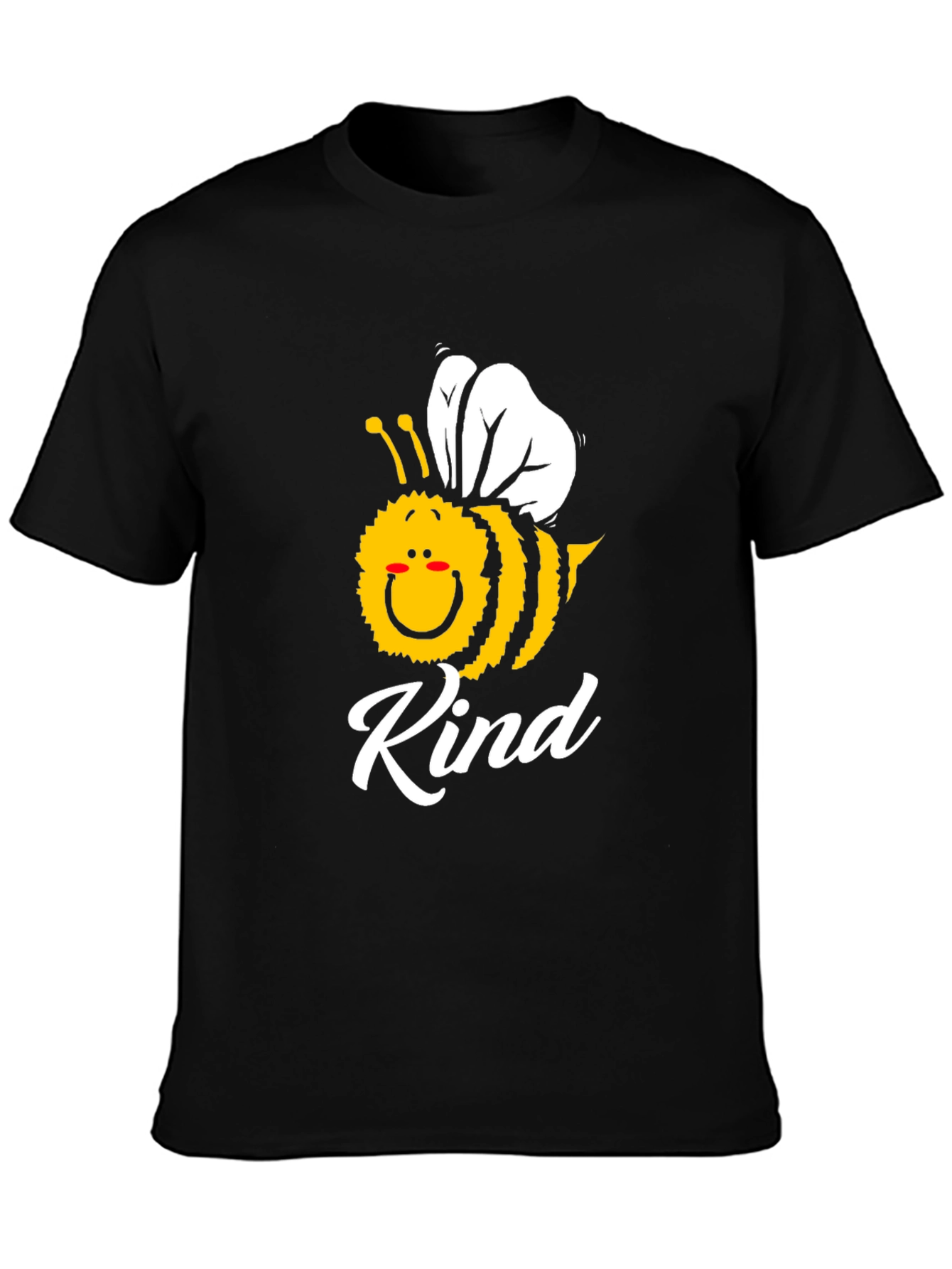 Bee Kind T-Shirt - Mens Black Graphic Tee
