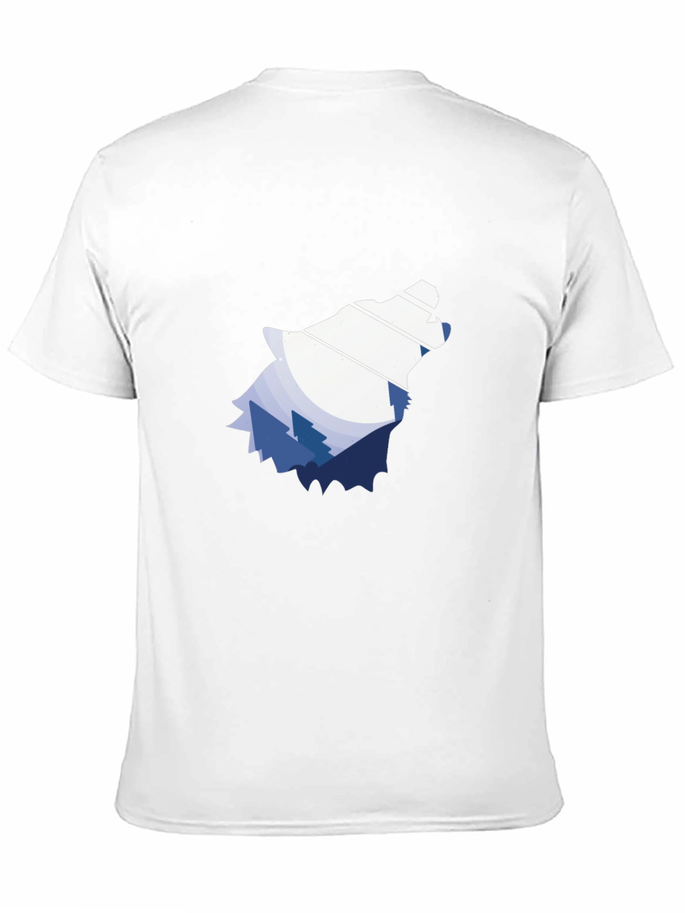 Wolf Mountain Graphic Tee - Stylish Nature Design