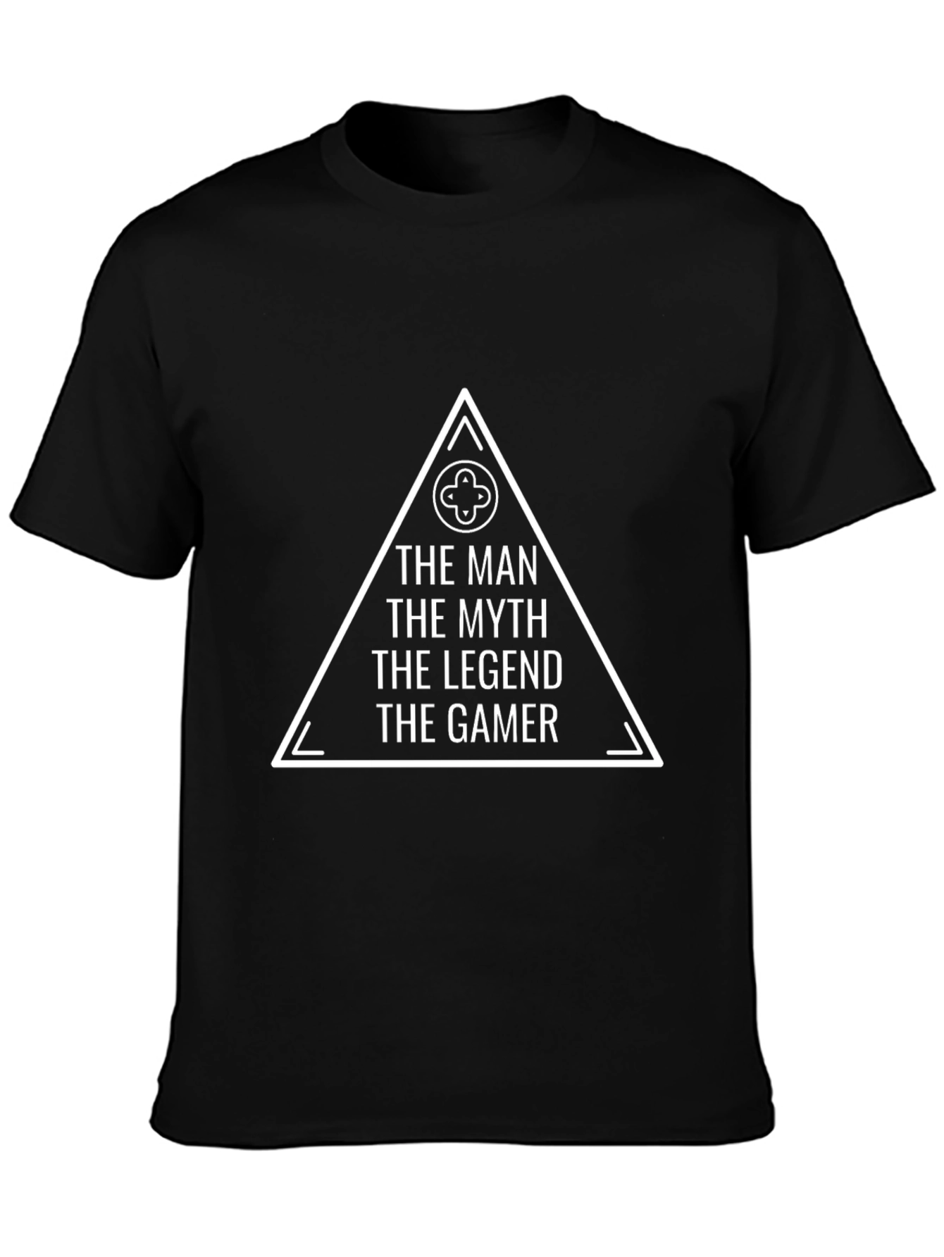 The Gamer Man Myth Legend Graphic T-Shirt