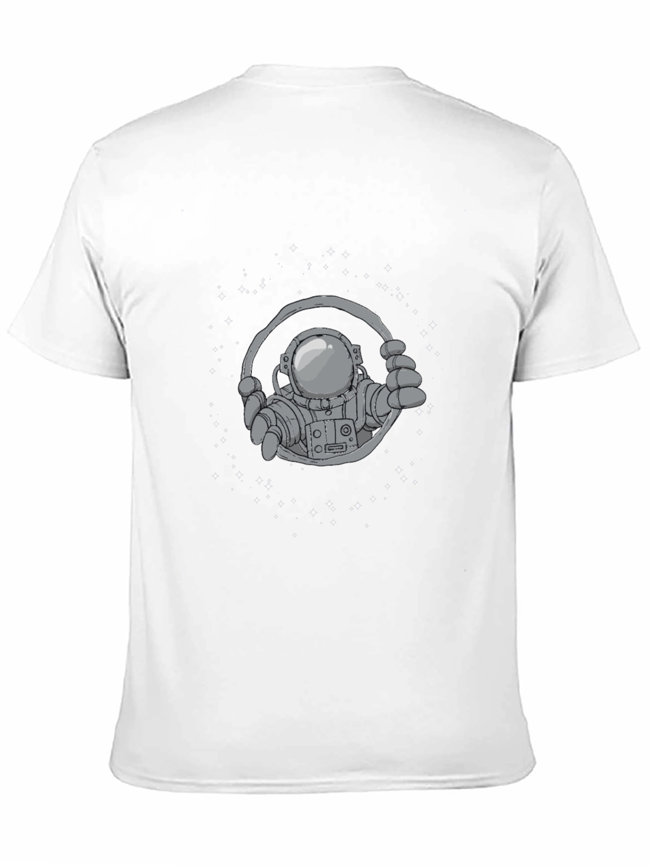 Astronaut Graphic T-Shirt - Space Explorer Design