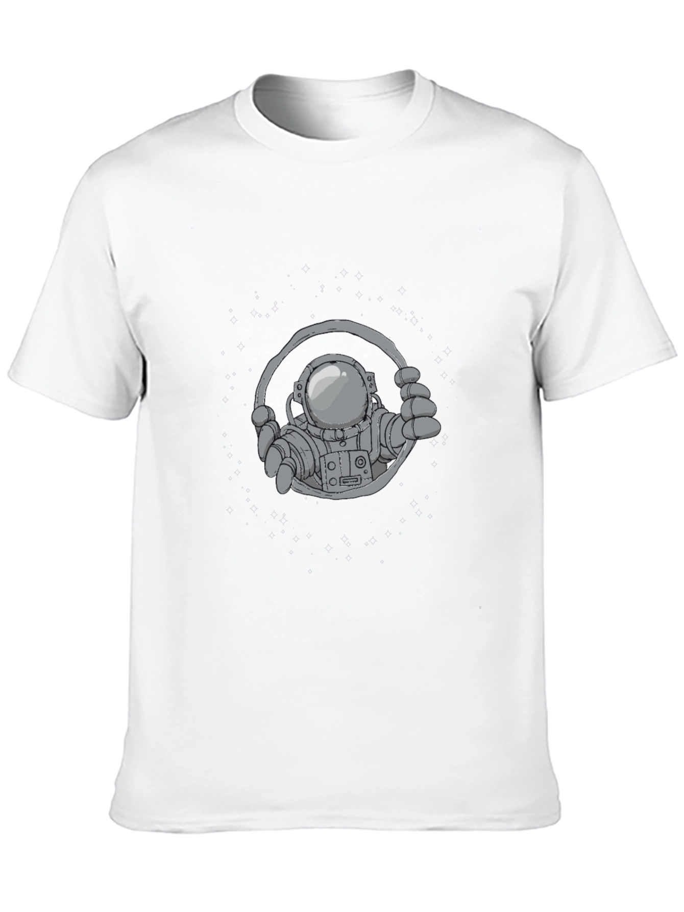 Astronaut Graphic T-Shirt - Space Explorer Design