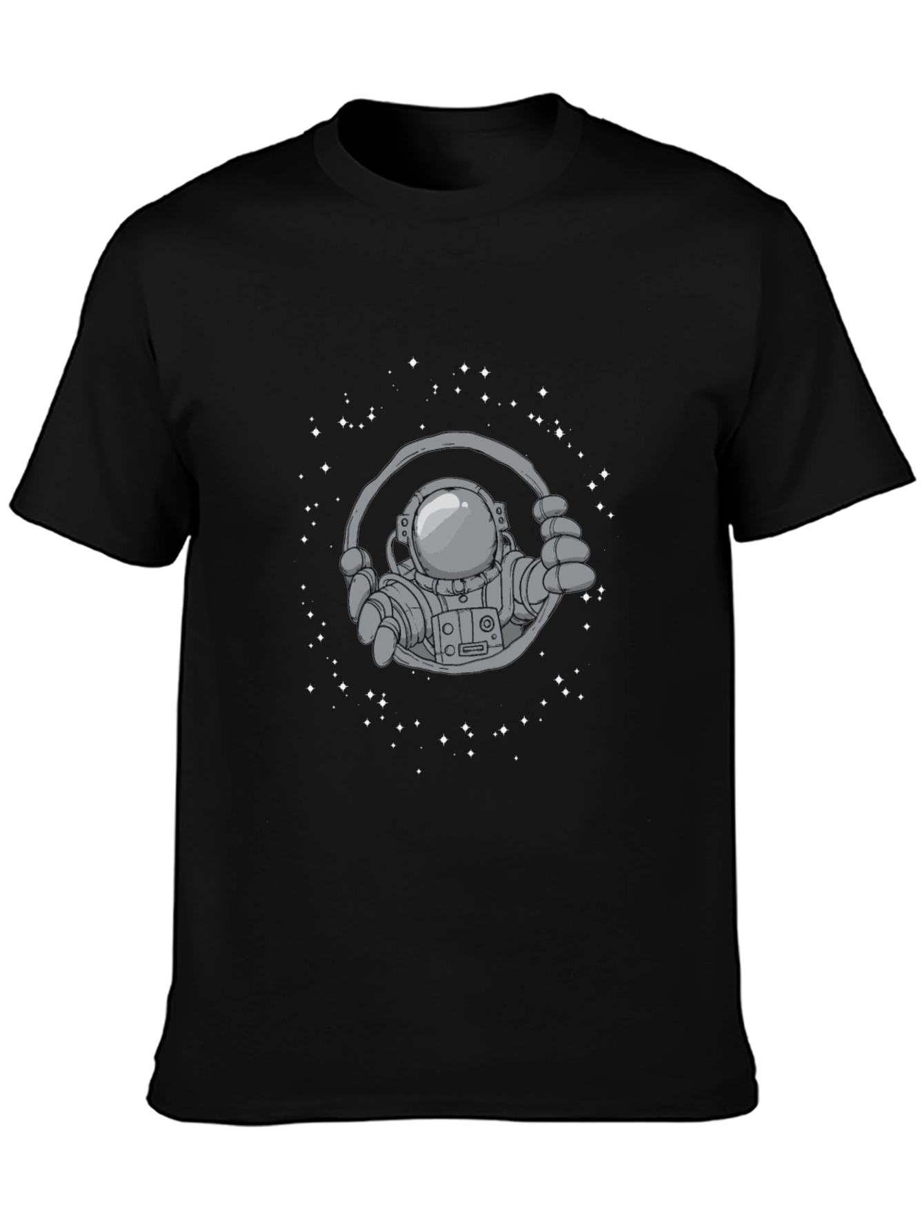 Astronaut Graphic T-Shirt - Space Explorer Design