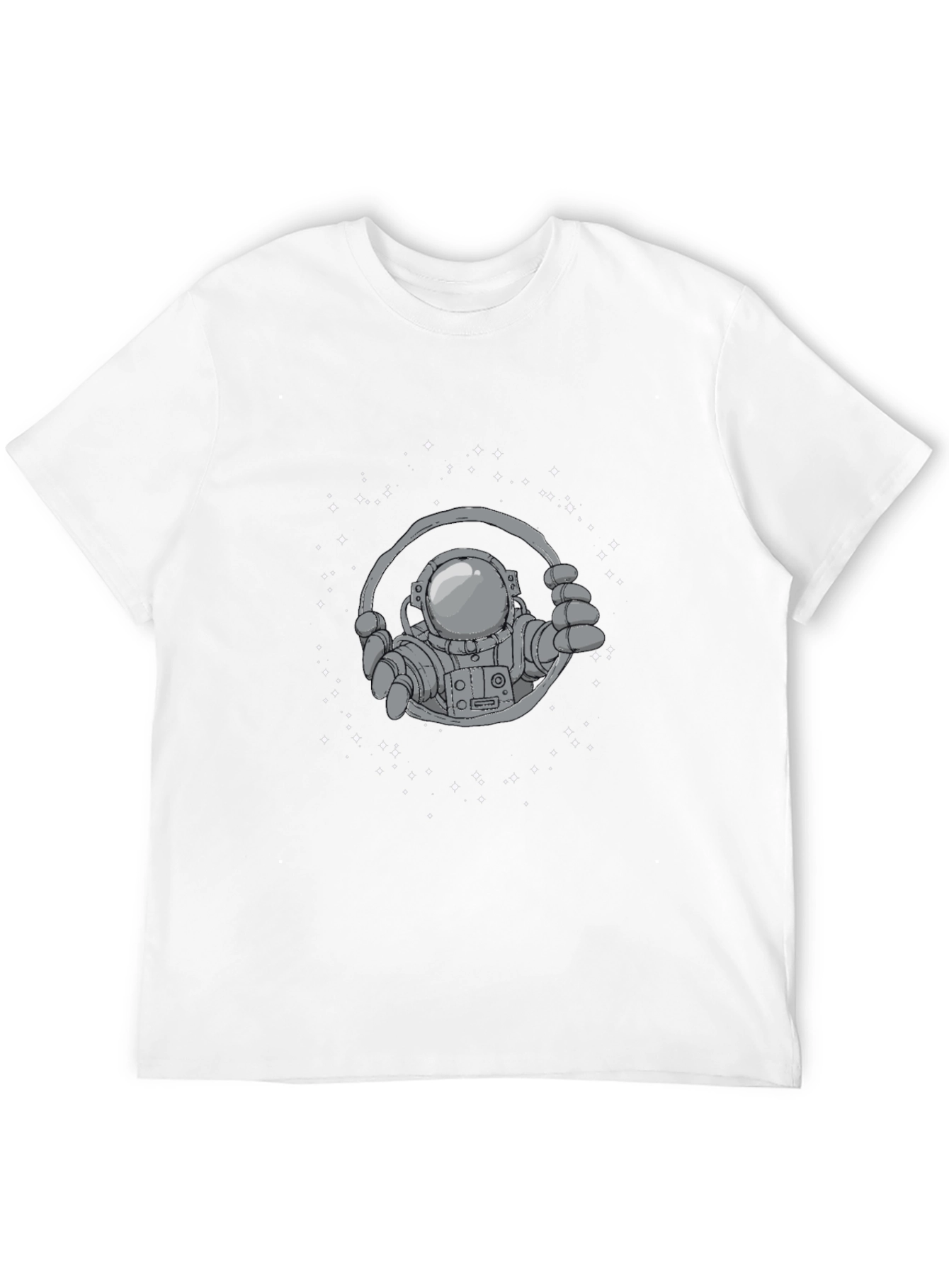 Astronaut Graphic T-Shirt - Space Explorer Design