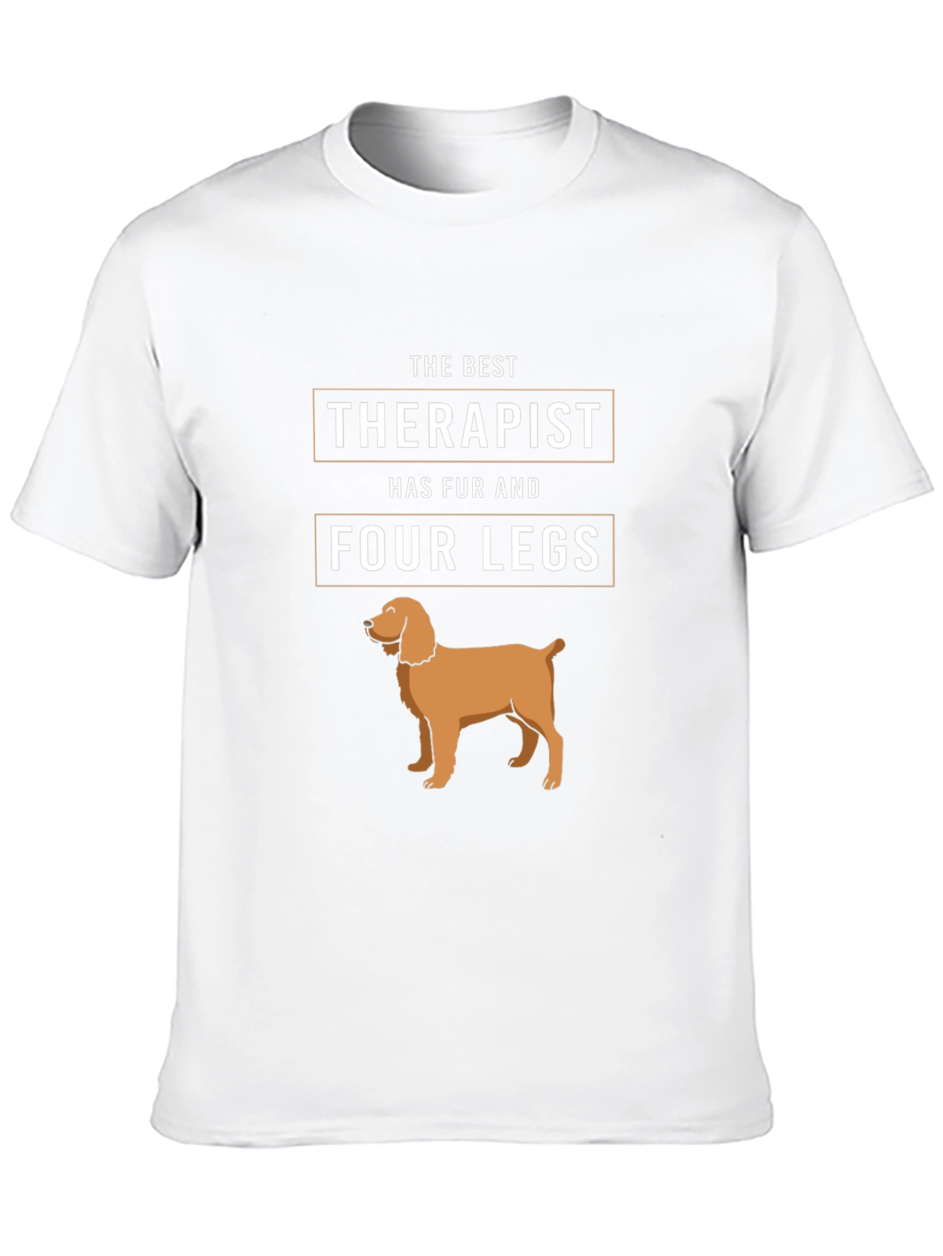 Best Therapist Dog T-Shirt - Furry Friend Comfort