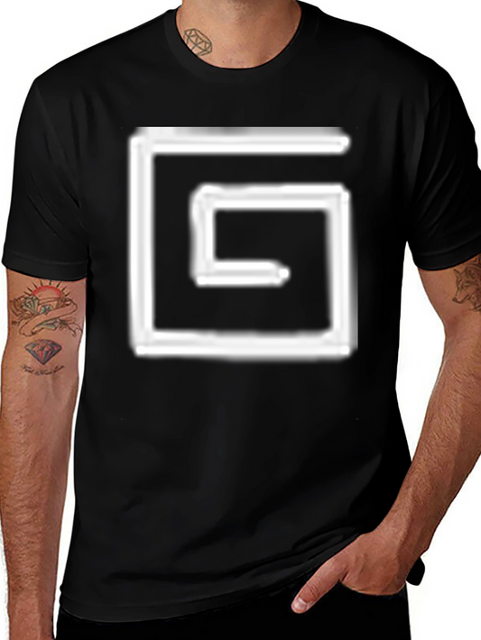 Geometric G Graphic Tee - Modern Minimalist Design
