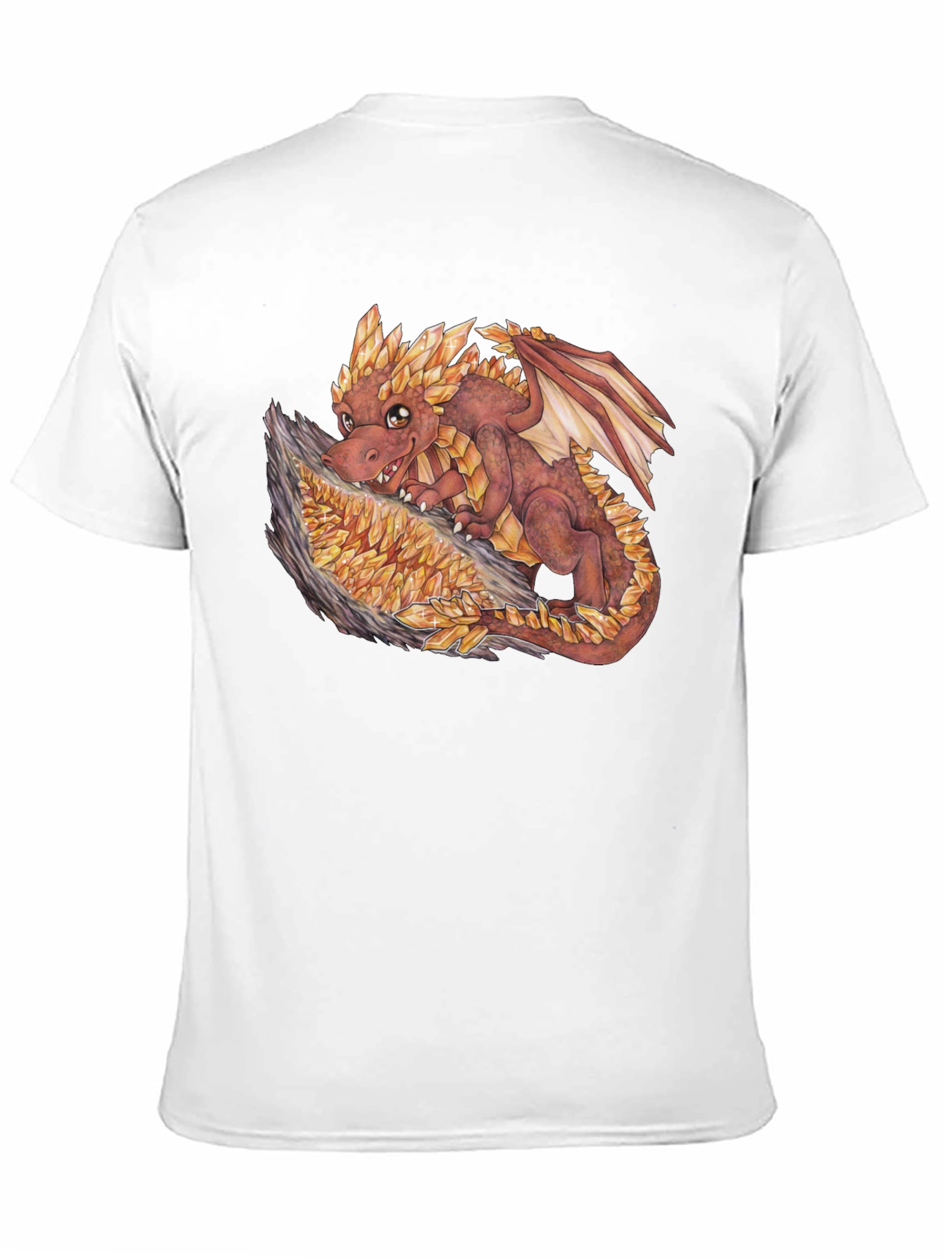 Crystal Dragon T-Shirt - Unique Graphic Tee