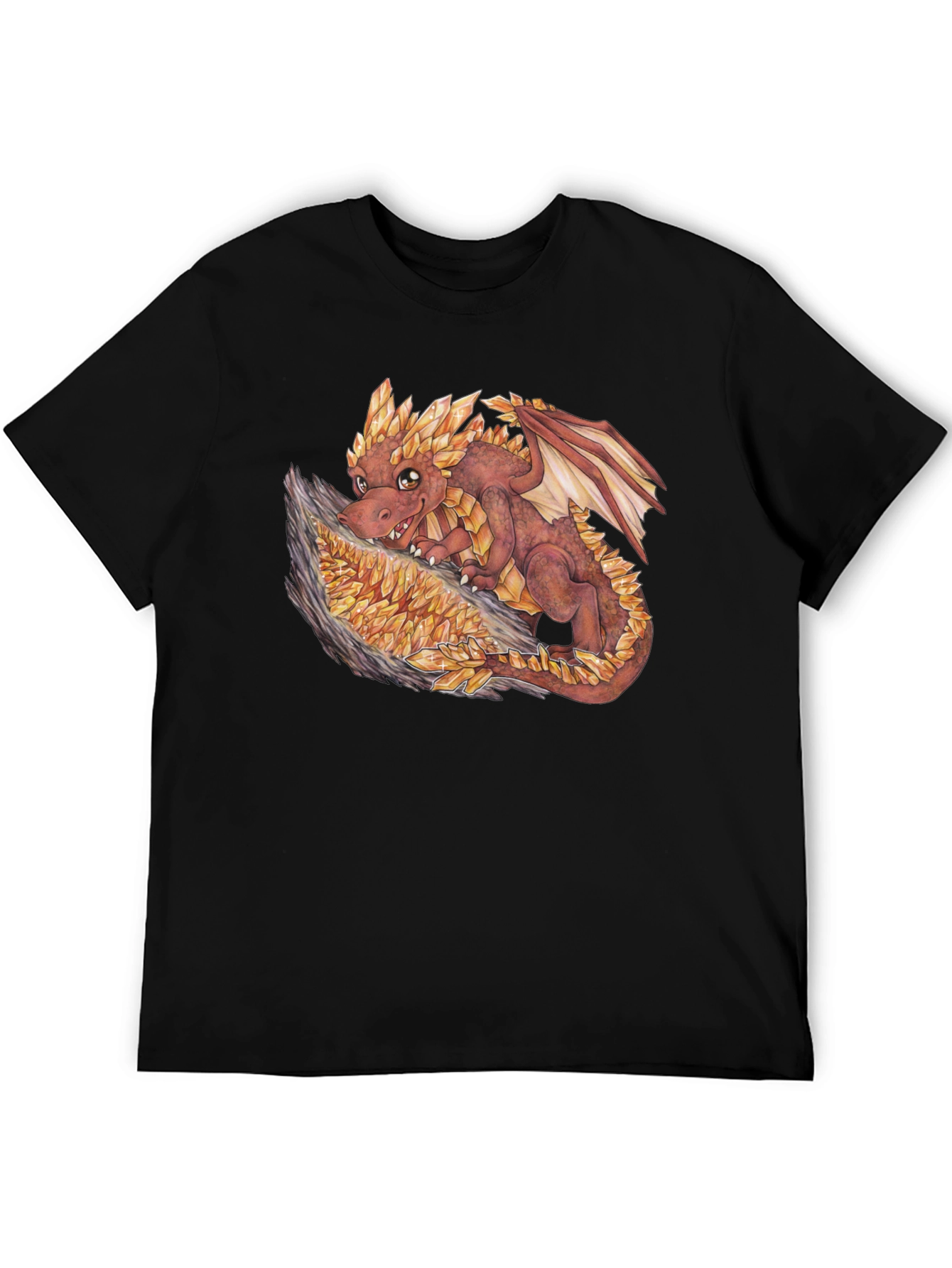 Crystal Dragon T-Shirt - Unique Graphic Tee