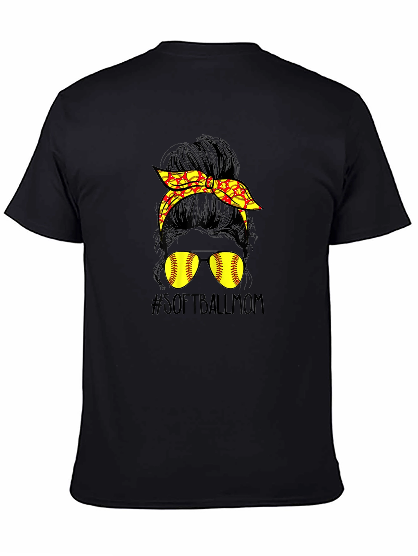 Softball Mom Graphic T-Shirt