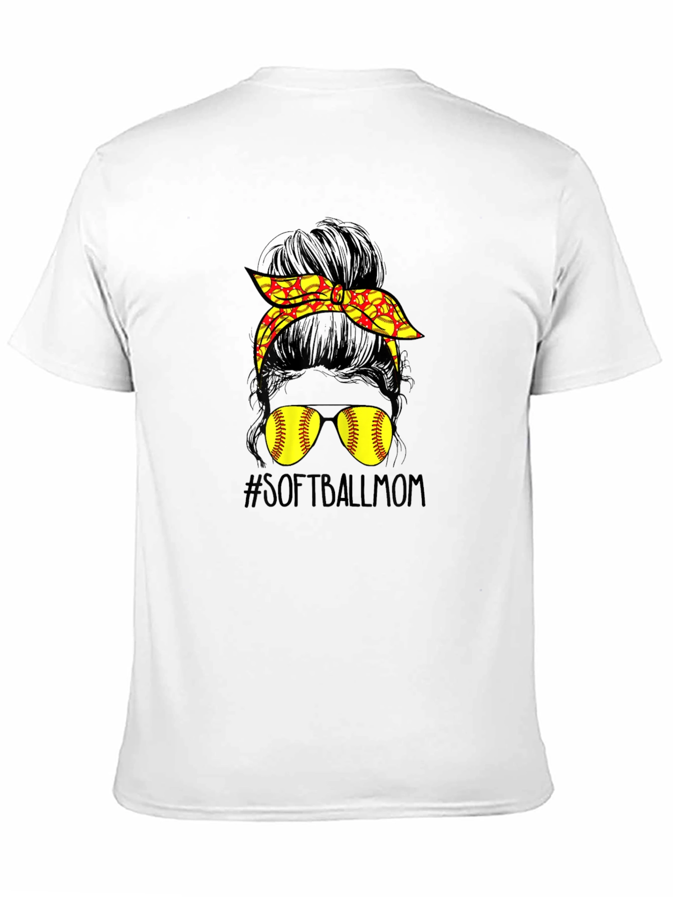 Softball Mom Graphic T-Shirt