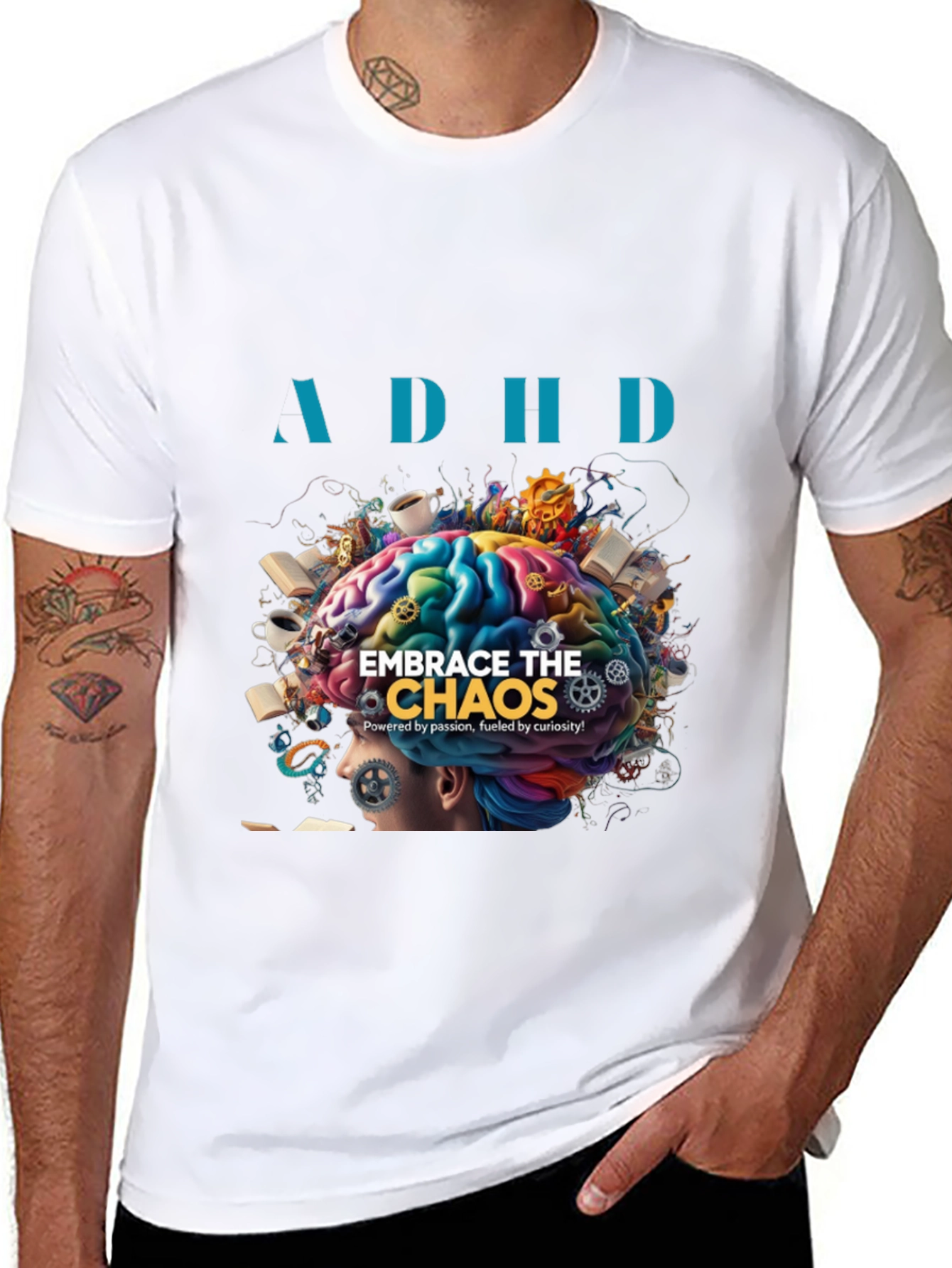 Embrace the Chaos ADHD T-Shirt