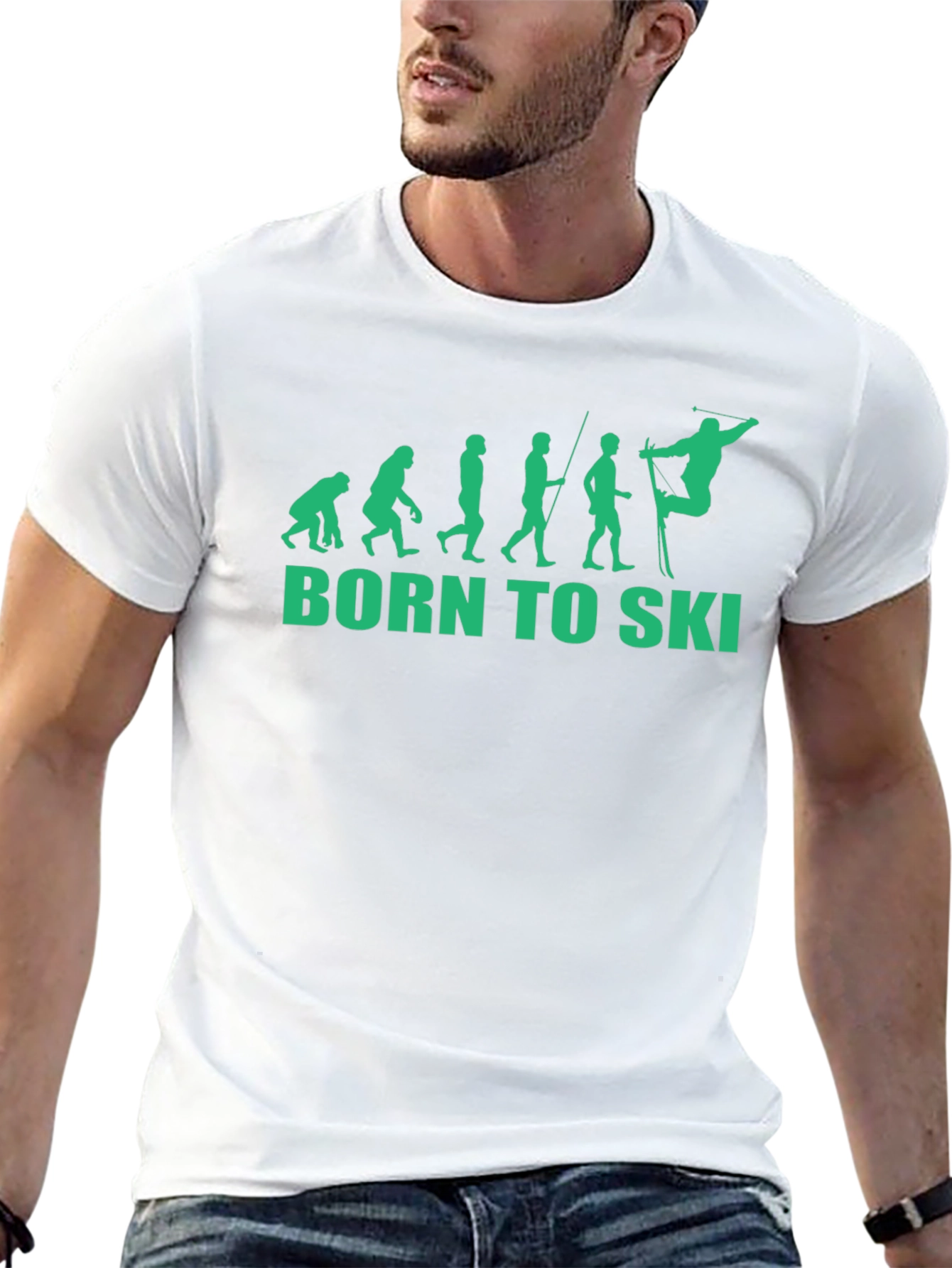 Born to Ski Evolution T-Shirt