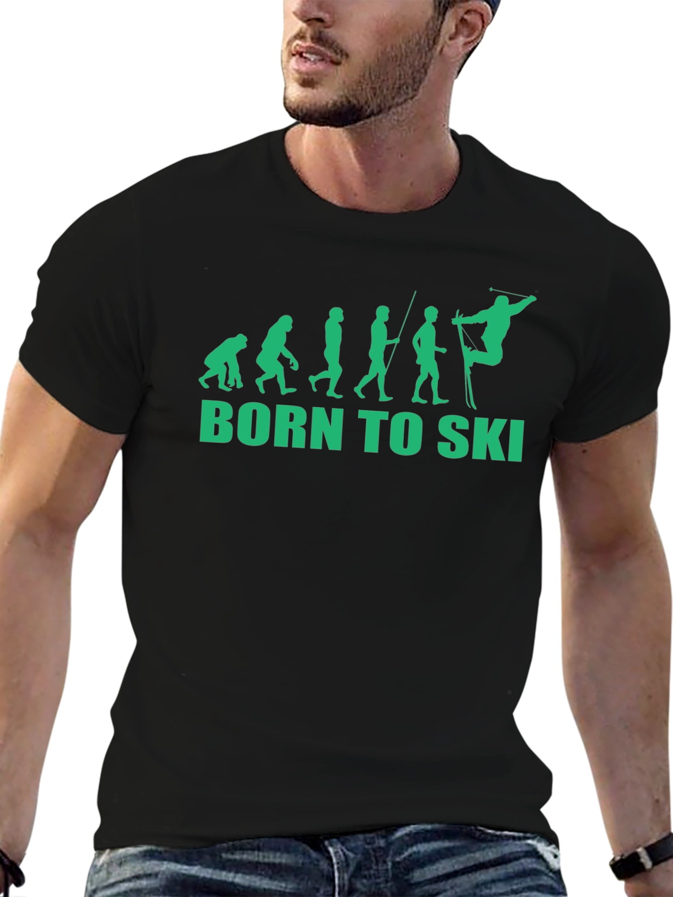 Born to Ski Evolution T-Shirt