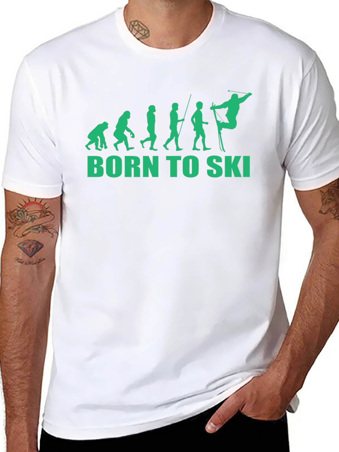 Born to Ski Evolution T-Shirt