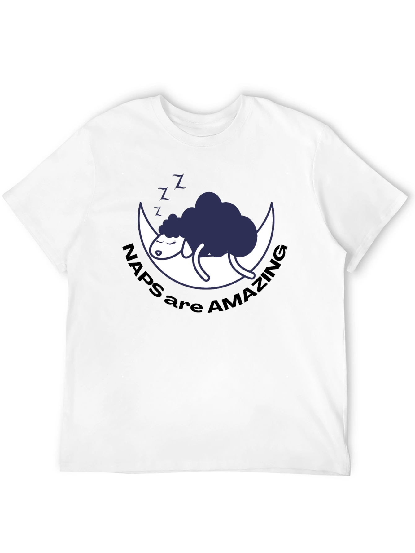 Naps Are Amazing Sheep Moon T-Shirt