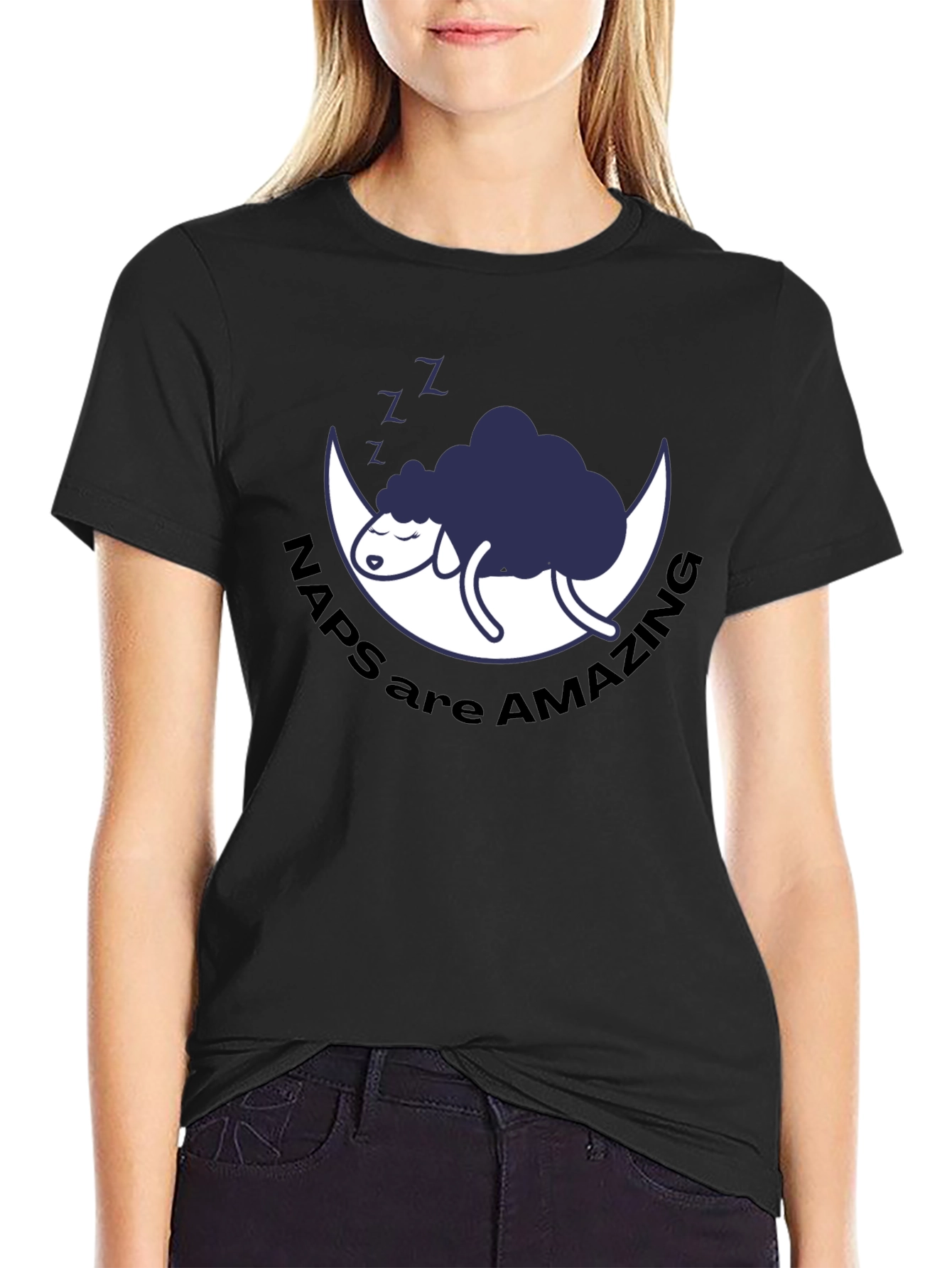 Naps Are Amazing Sheep Moon T-Shirt