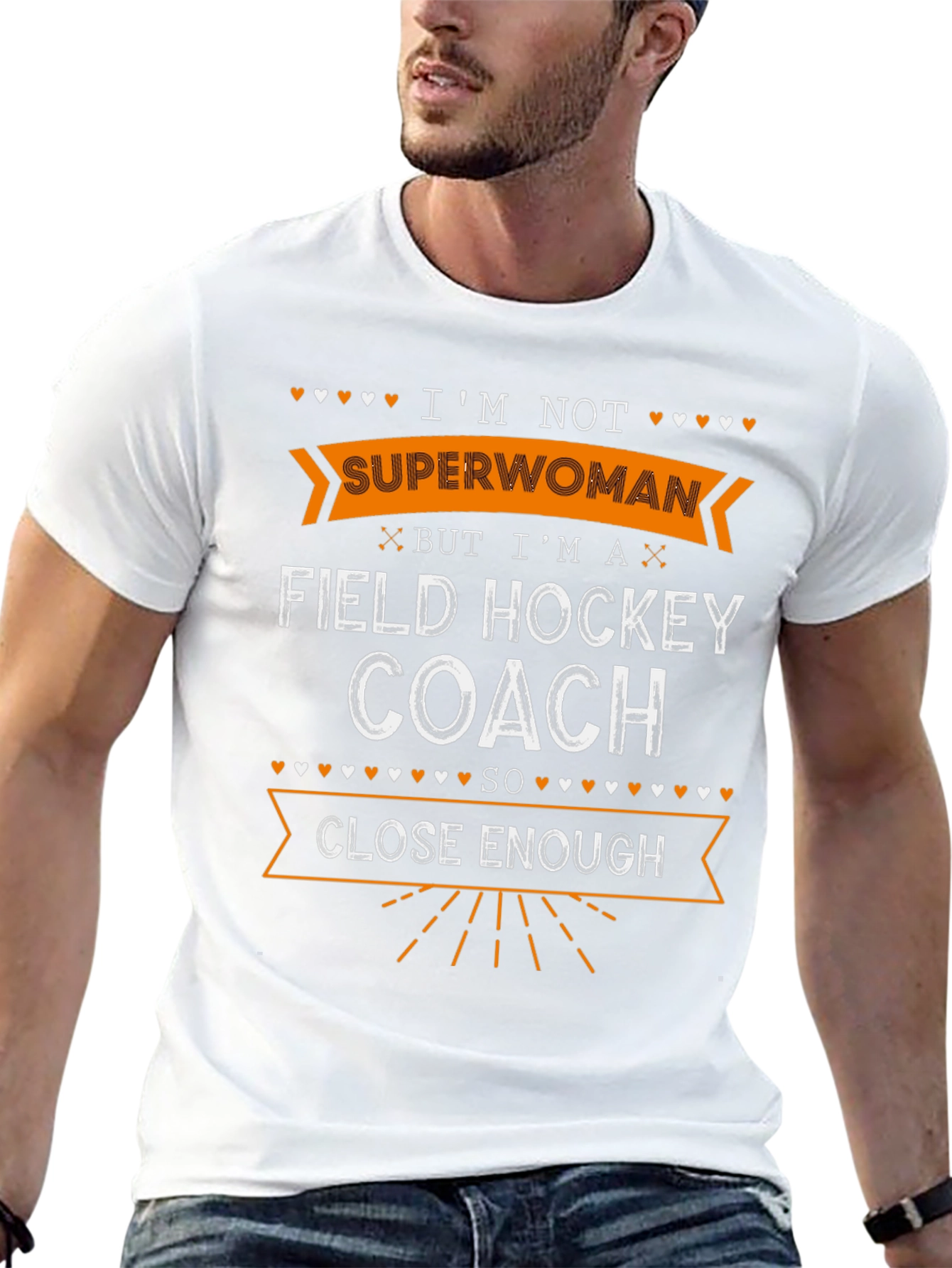 Field Hockey Coach T-Shirt - Im Not Superwoman