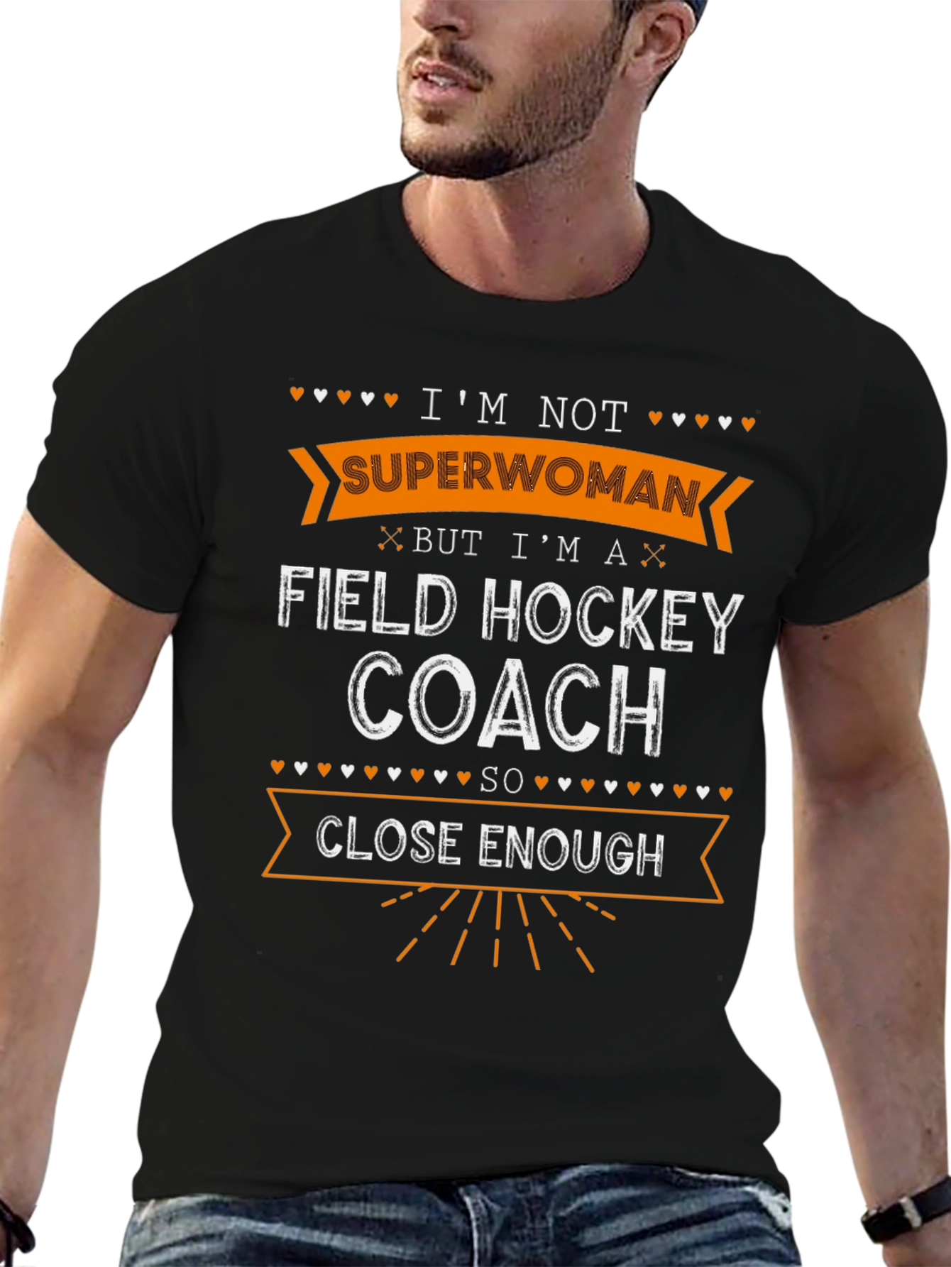 Field Hockey Coach T-Shirt - Im Not Superwoman
