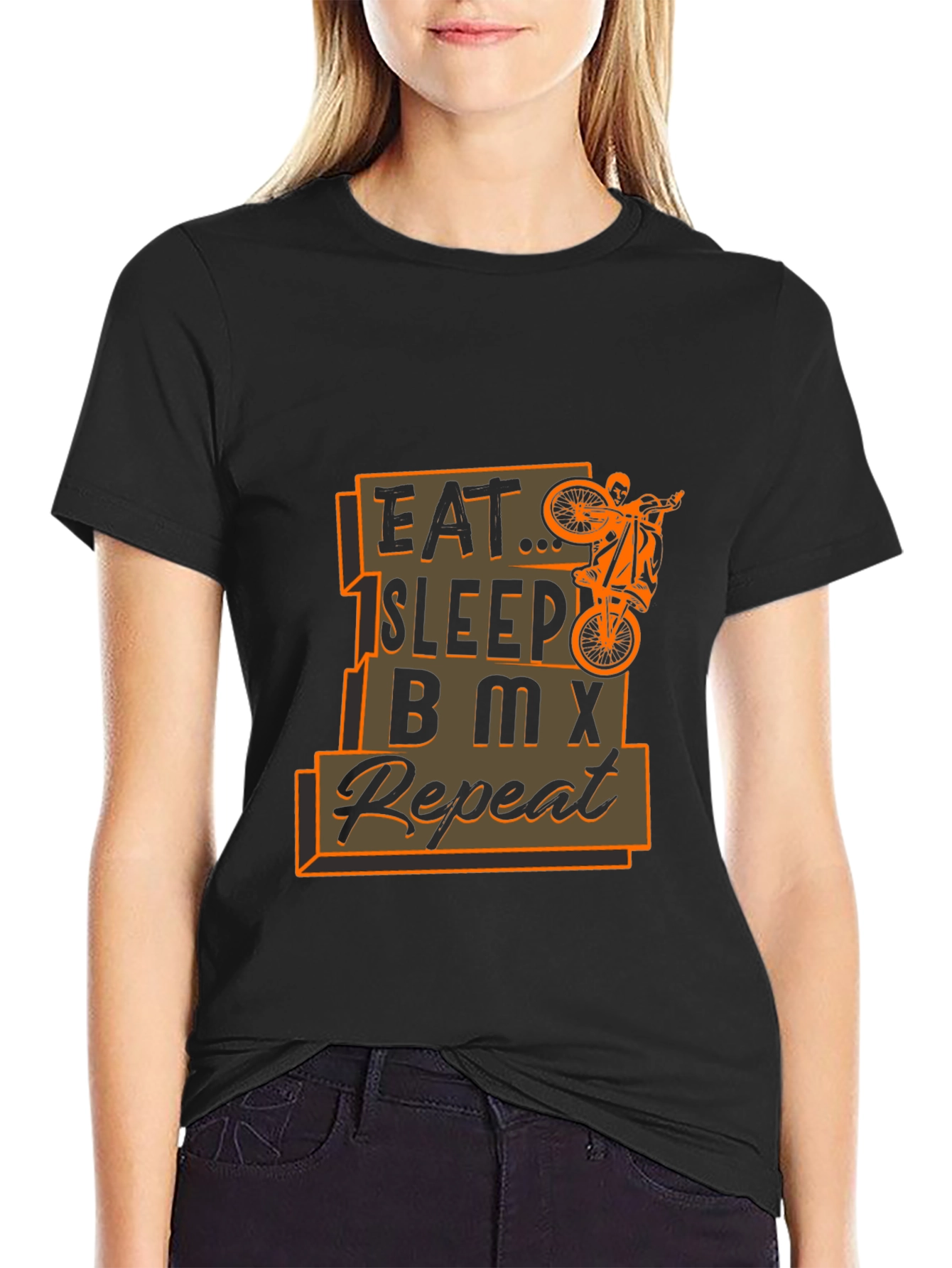 Eat Sleep BMX Repeat T-Shirt