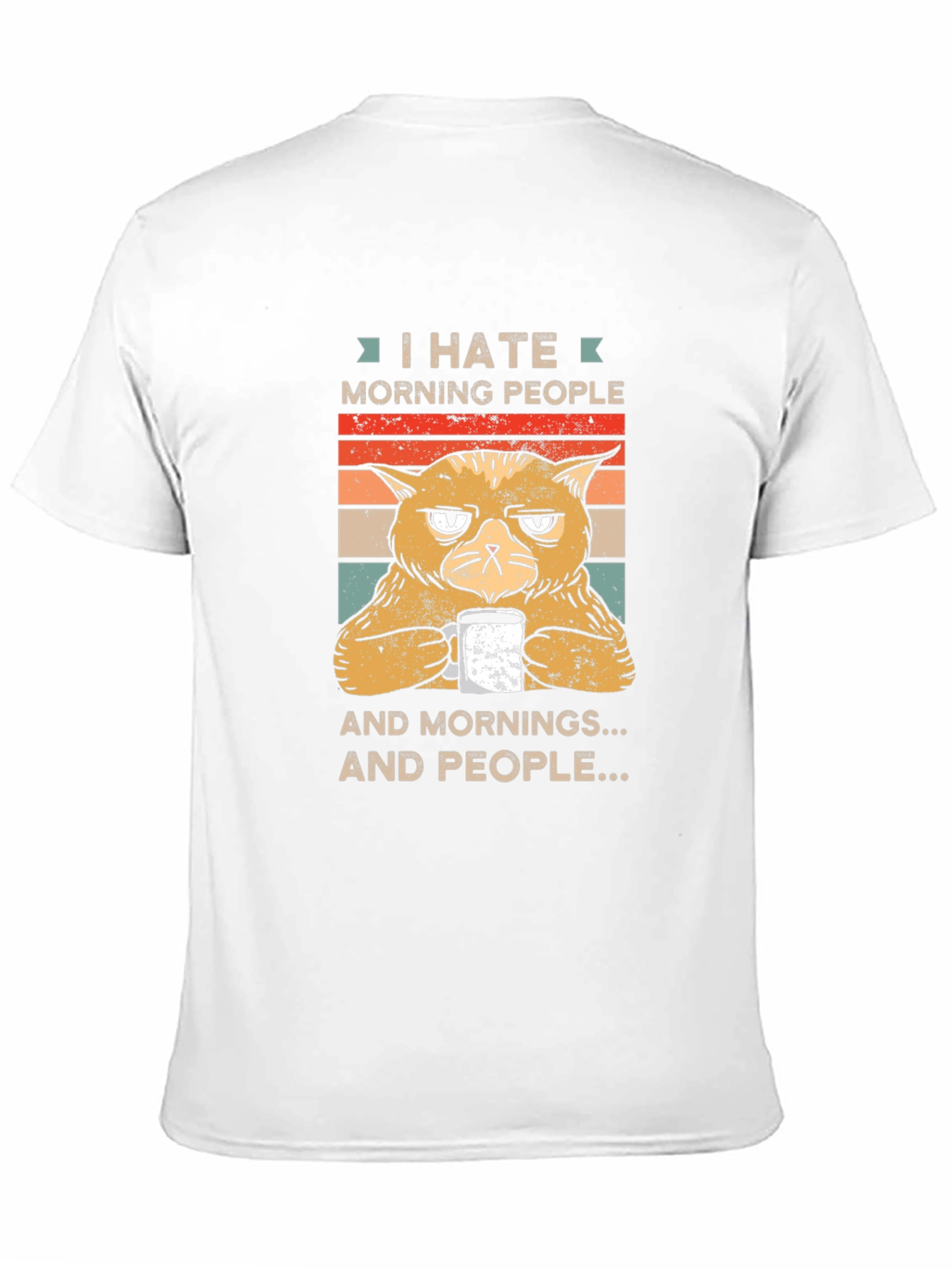 I Hate Morning People Graphic T-Shirt