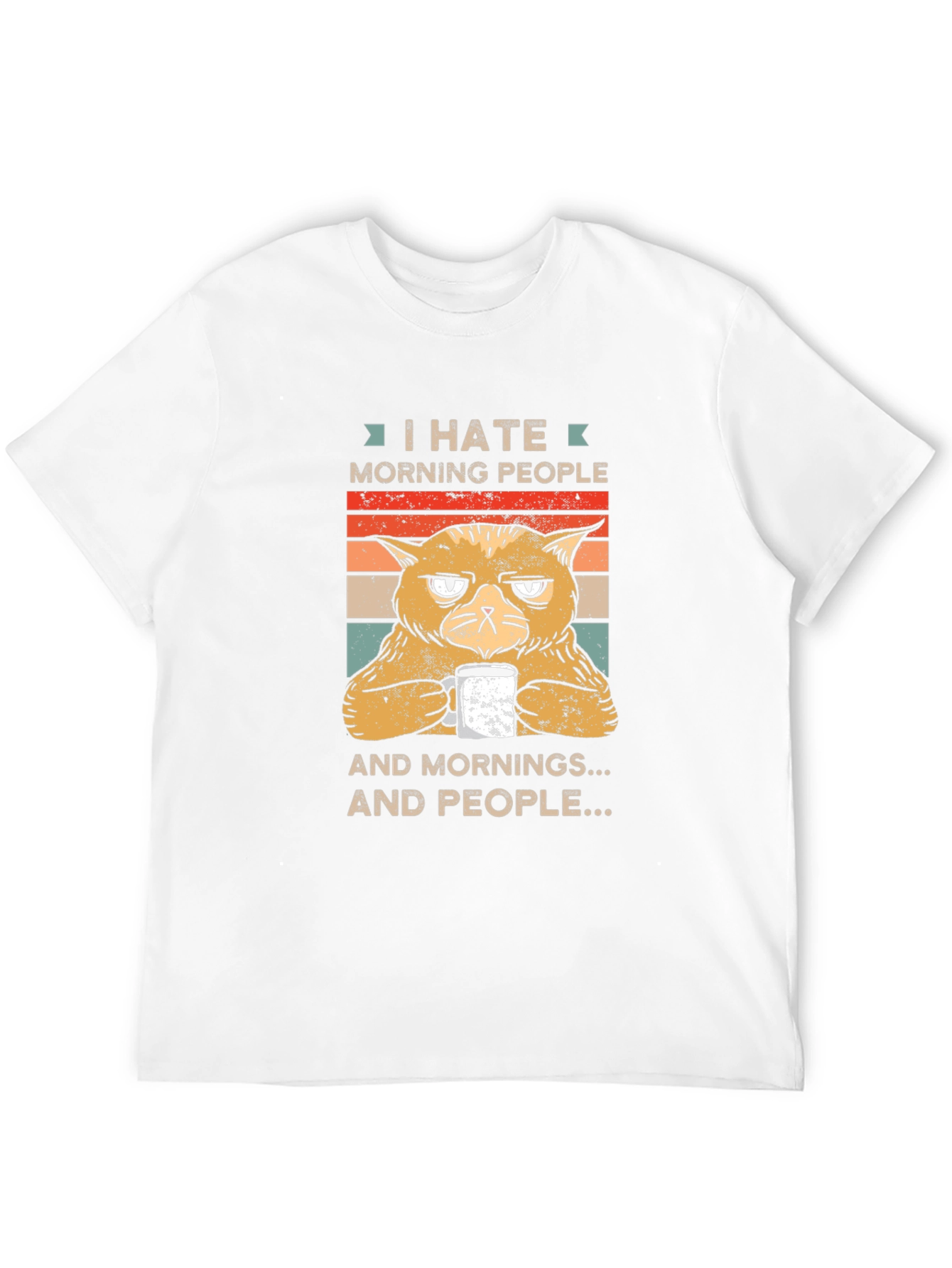 I Hate Morning People Graphic T-Shirt