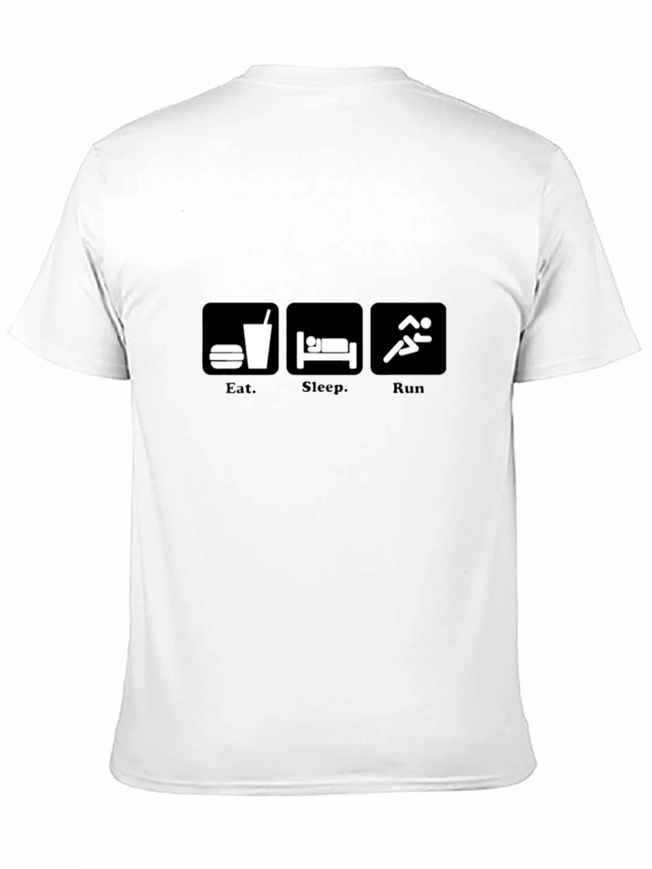 Eat Sleep Run T-Shirt - Gym Fitness Sportswear