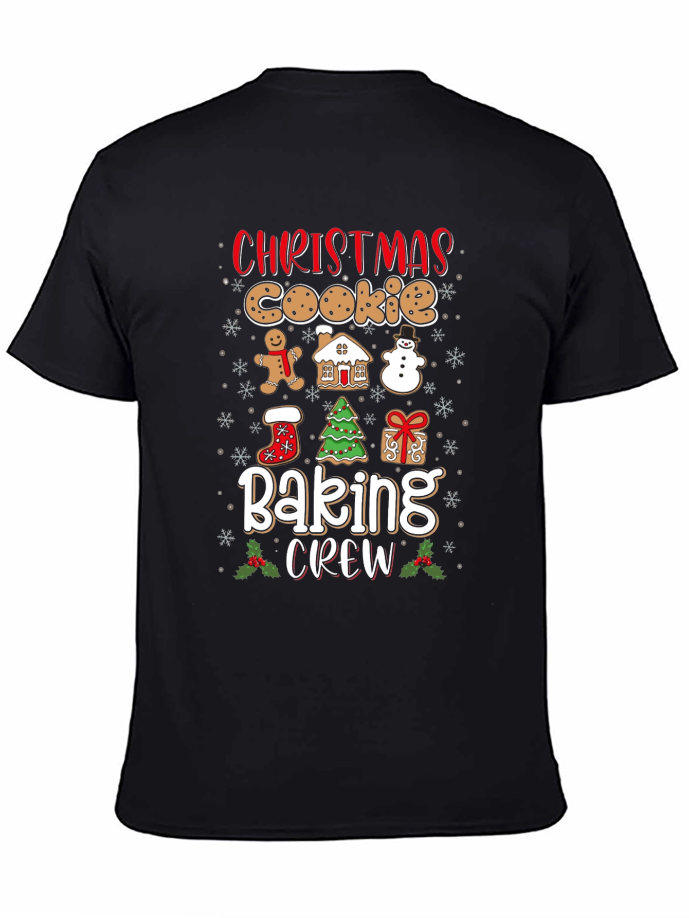 Christmas Cookie Baking Crew T-Shirt