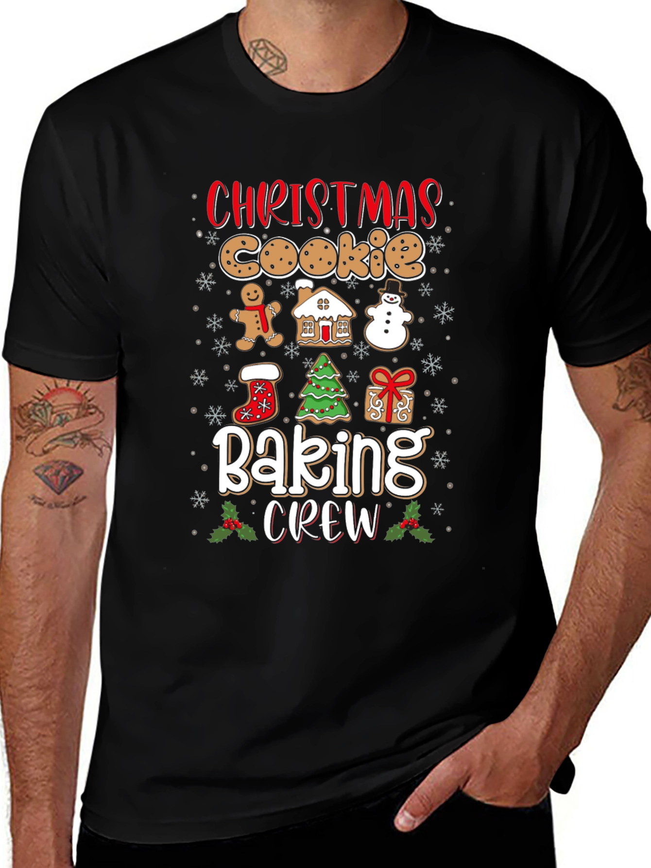 Christmas Cookie Baking Crew T-Shirt