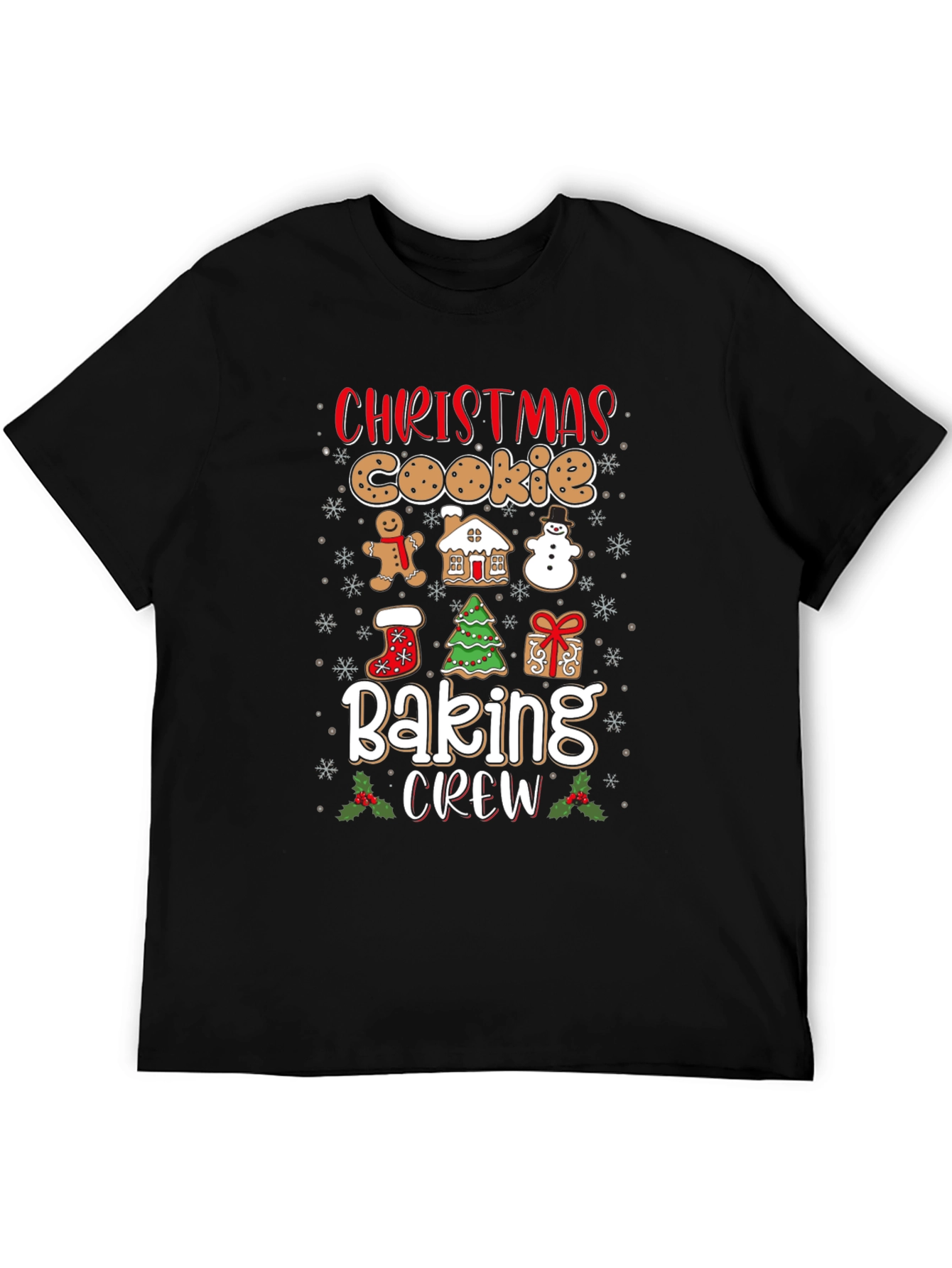 Christmas Cookie Baking Crew T-Shirt