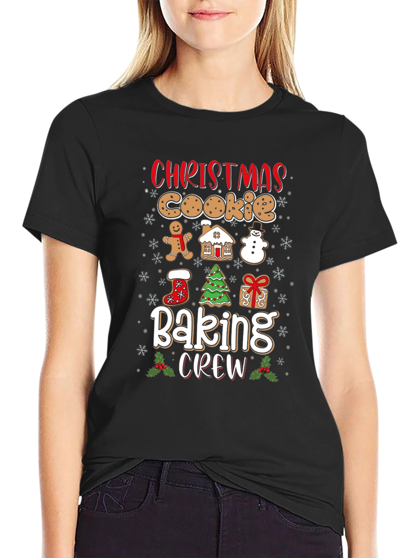 Christmas Cookie Baking Crew T-Shirt