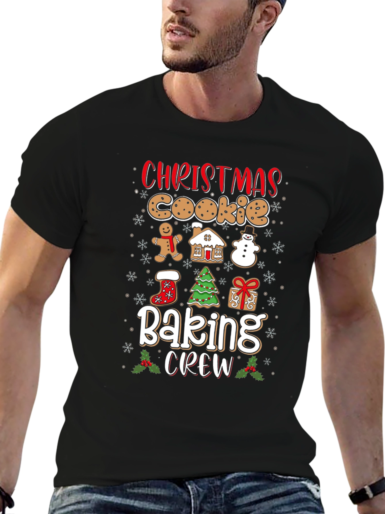 Christmas Cookie Baking Crew T-Shirt