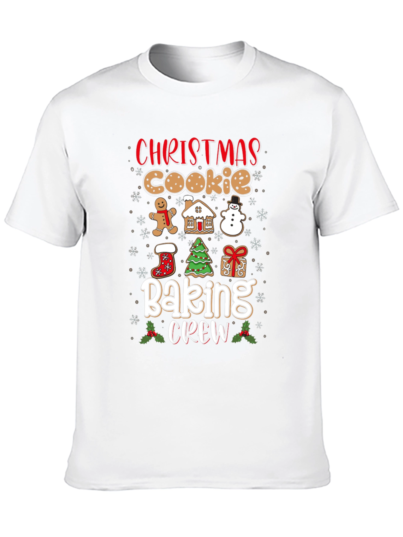 Christmas Cookie Baking Crew T-Shirt